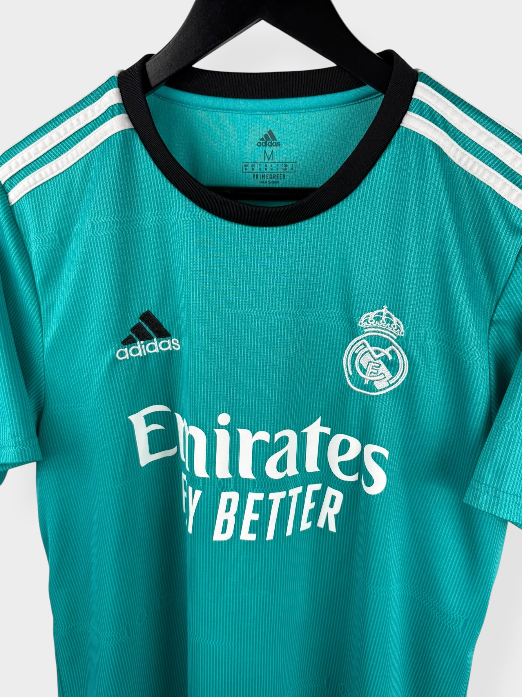 2021-22 REAL MADRID THIRD SHIRT BENZEMA #9 M - Authentic Football Club