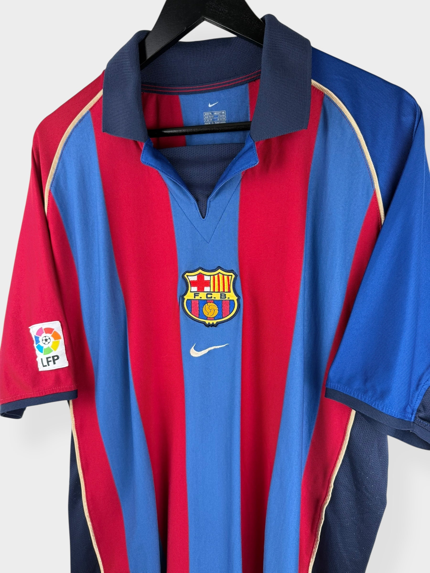 2001-02 BARCELONA HOME SHIRT XL