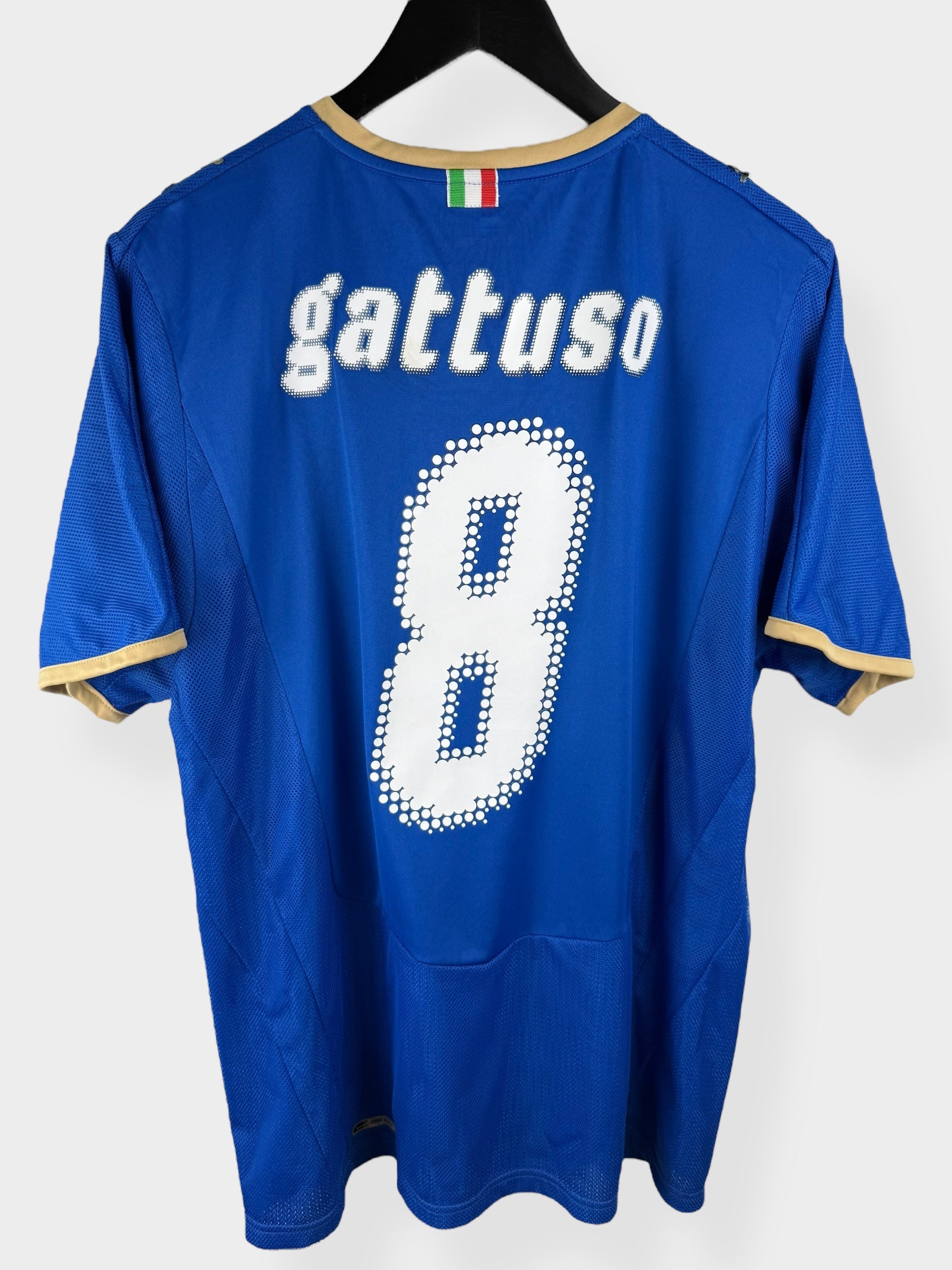 2008-09 ITALY HOME SHIRT GATTUSO #8 L