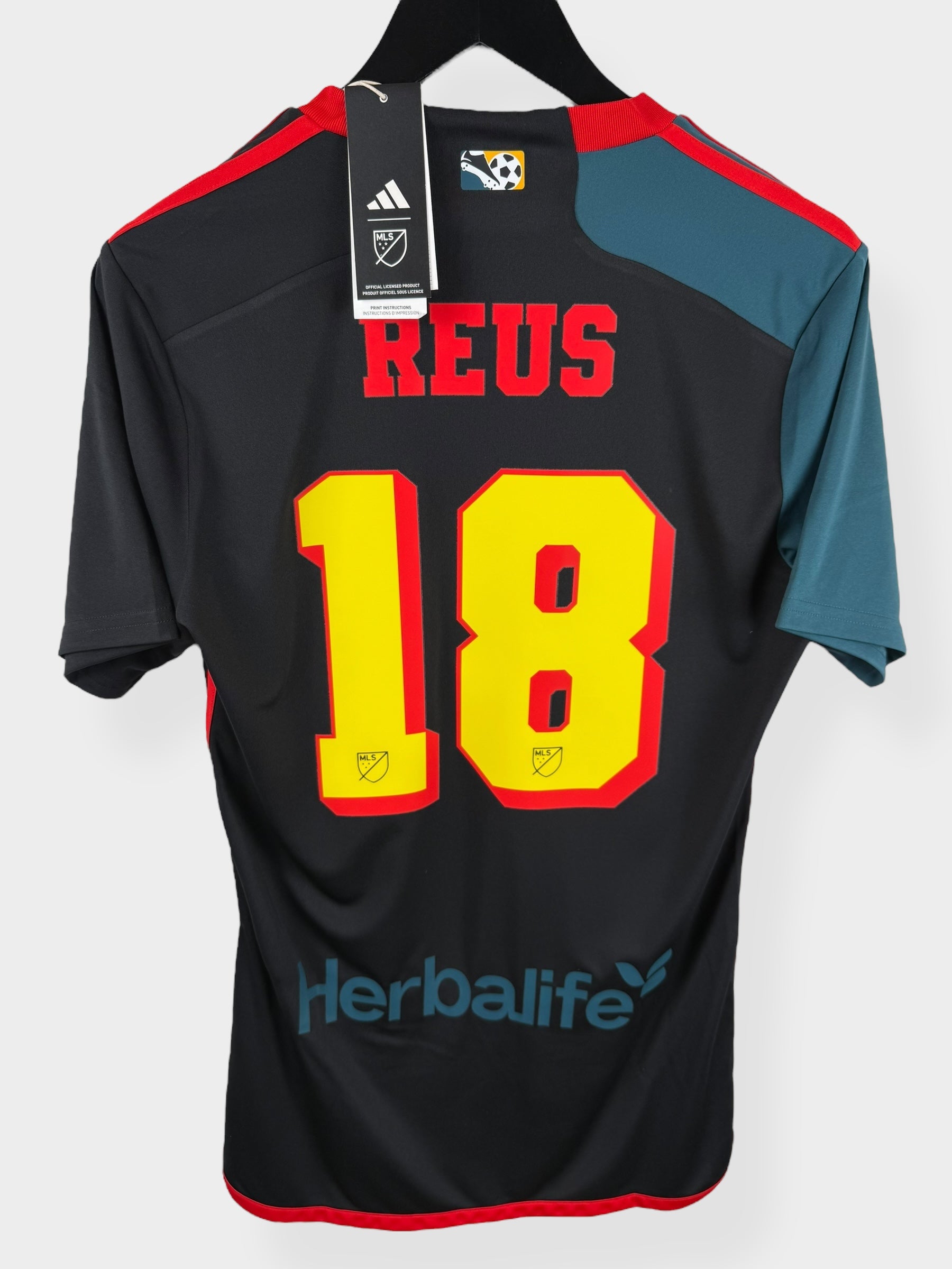 2024-25 LA GALAXY THIRD SHIRT REUS #18 S - Authentic Football Club
