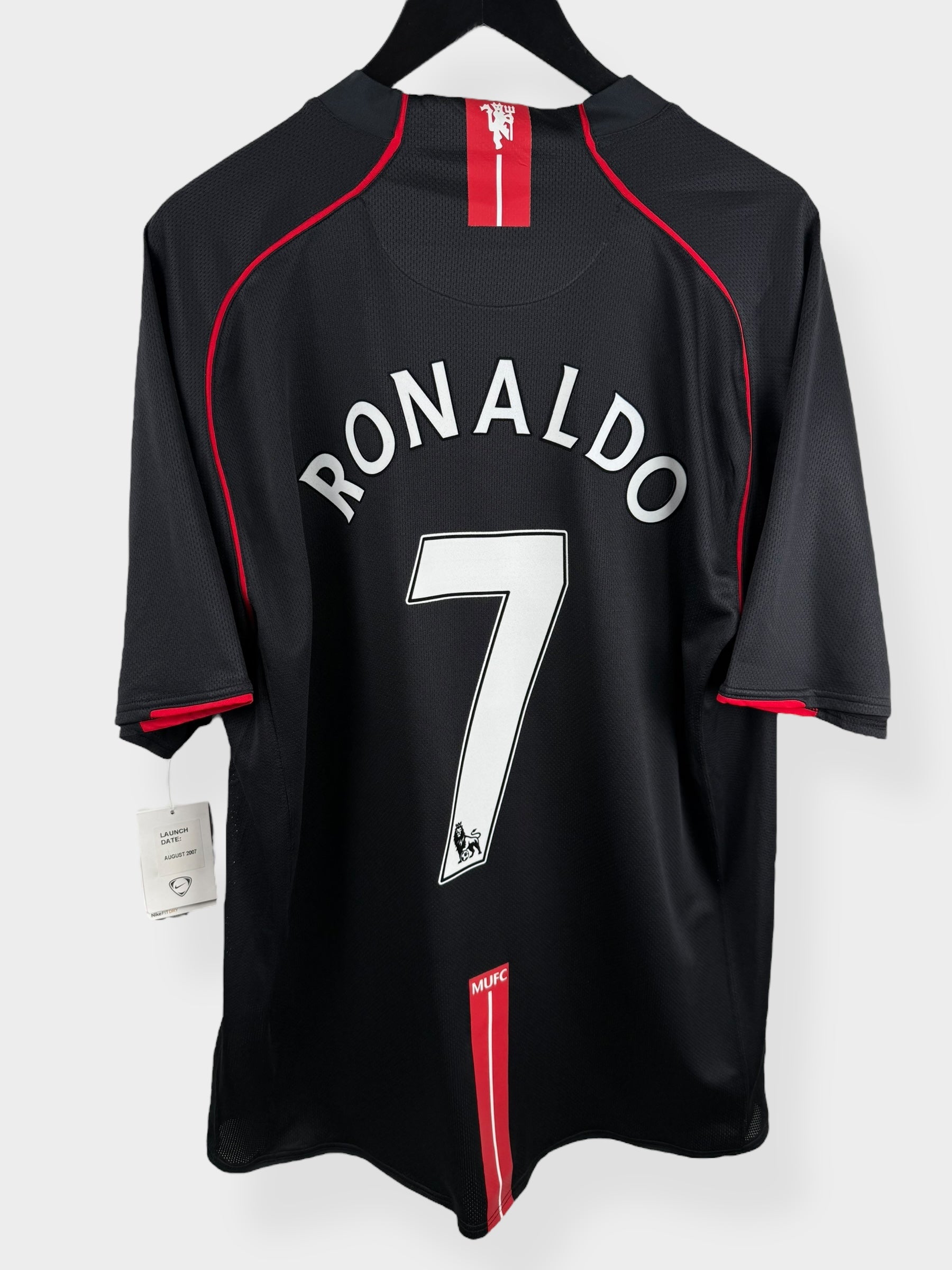2007-08 MANCHESTER UNITED AWAY SHIRT RONALDO #7 XXL - Authentic Football Club