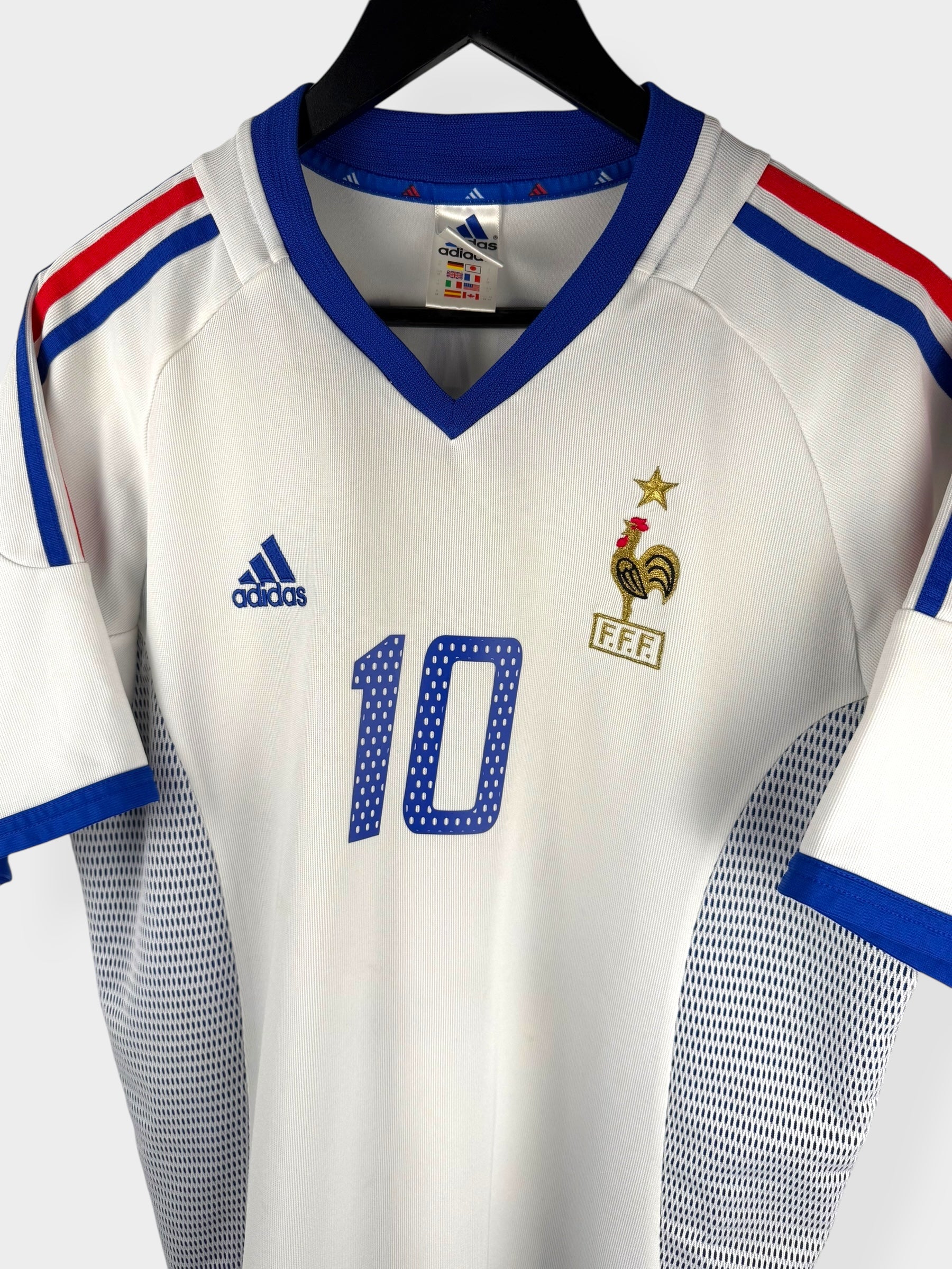 2002-04 FRANKRIJK UITSHIRT ZIDANE #10 M
