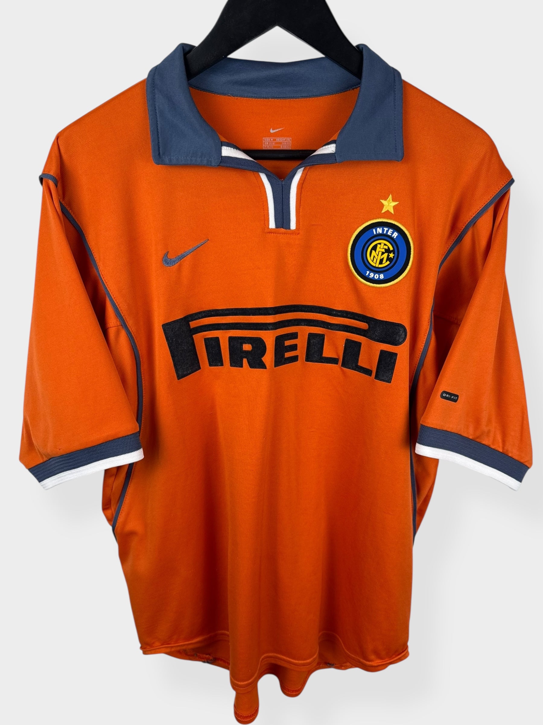 2000-01 INTER MILAN THIRD SHIRT RONALDO #9 M - Authentic Football Club