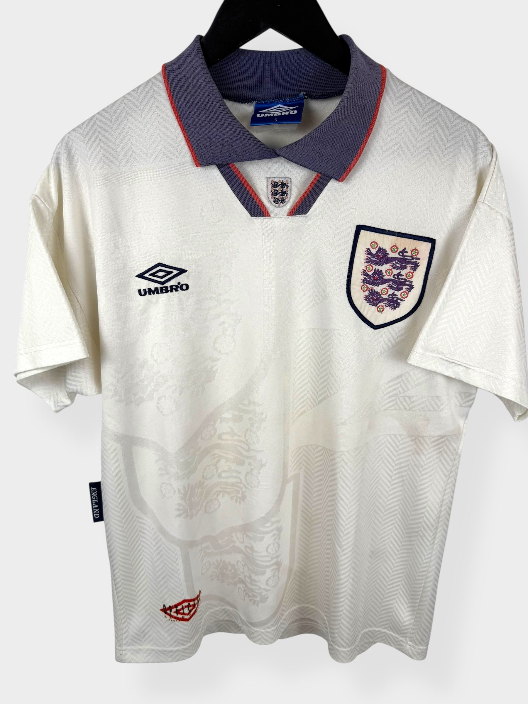 1993-94 ENGLAND HOME SHIRT M - Authentic Football Club