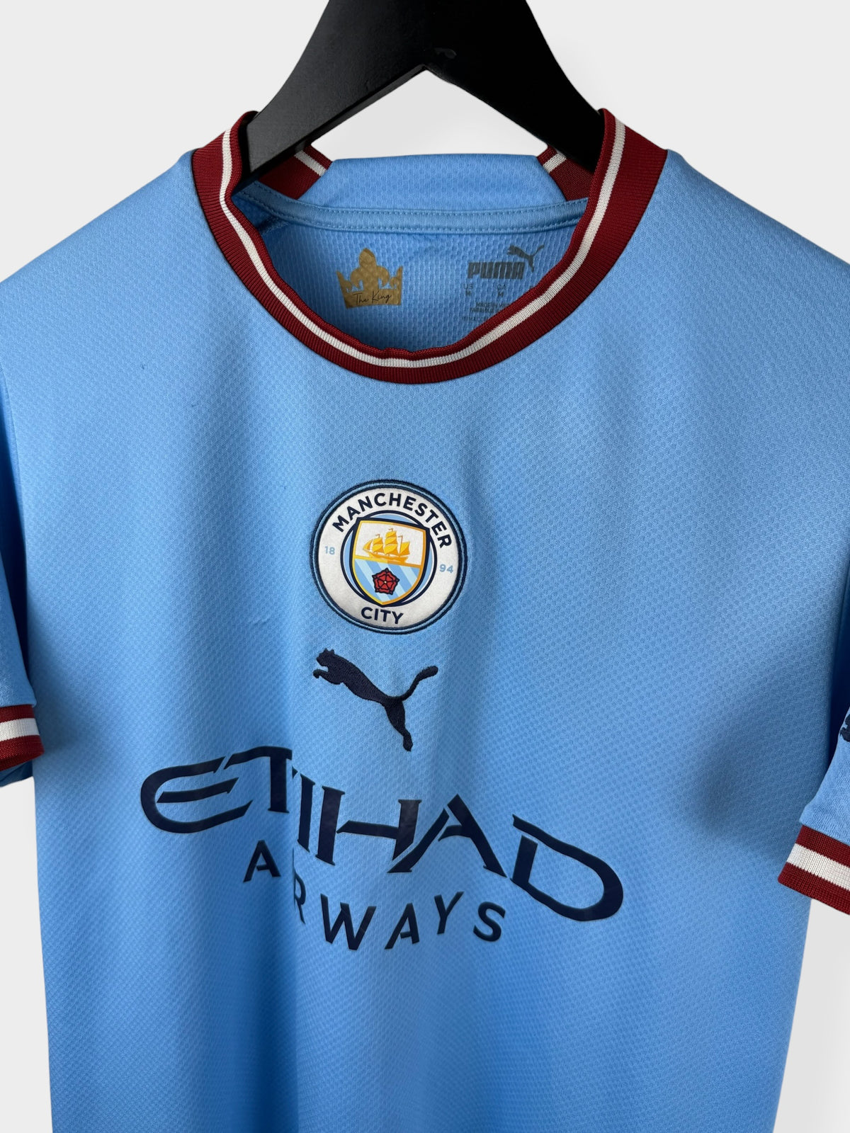 2022-23 MANCHESTER CITY HOME SHIRT DE BRUYNE #17 M