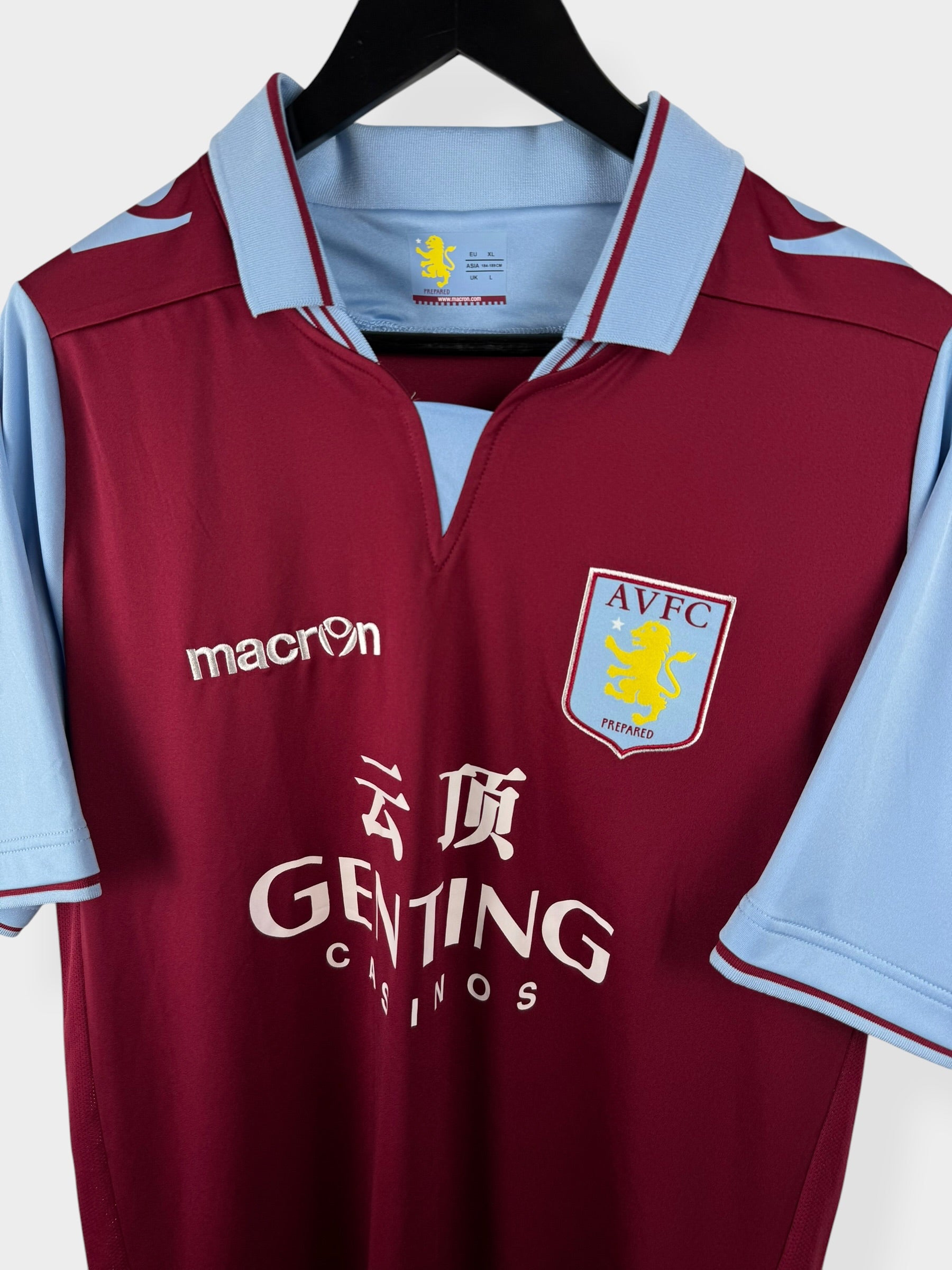 2012-13 ASTON VILLA THUISSHIRT XL
