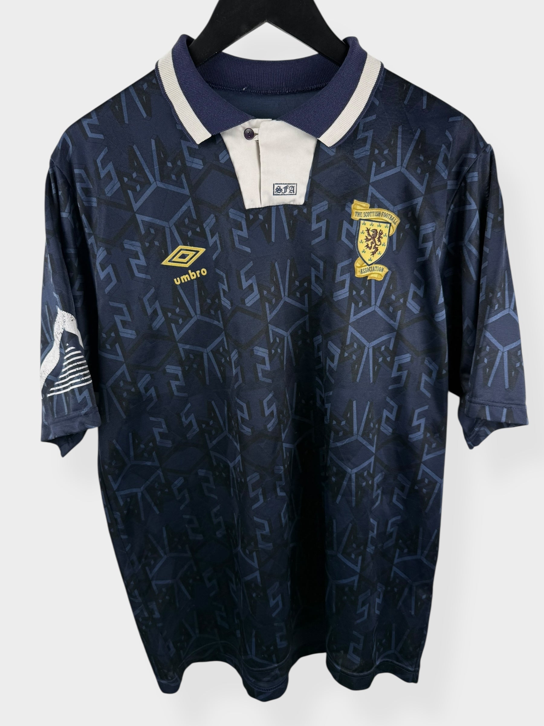 1991-94 SCOTLAND HOME SHIRT L - Authentic Football Club