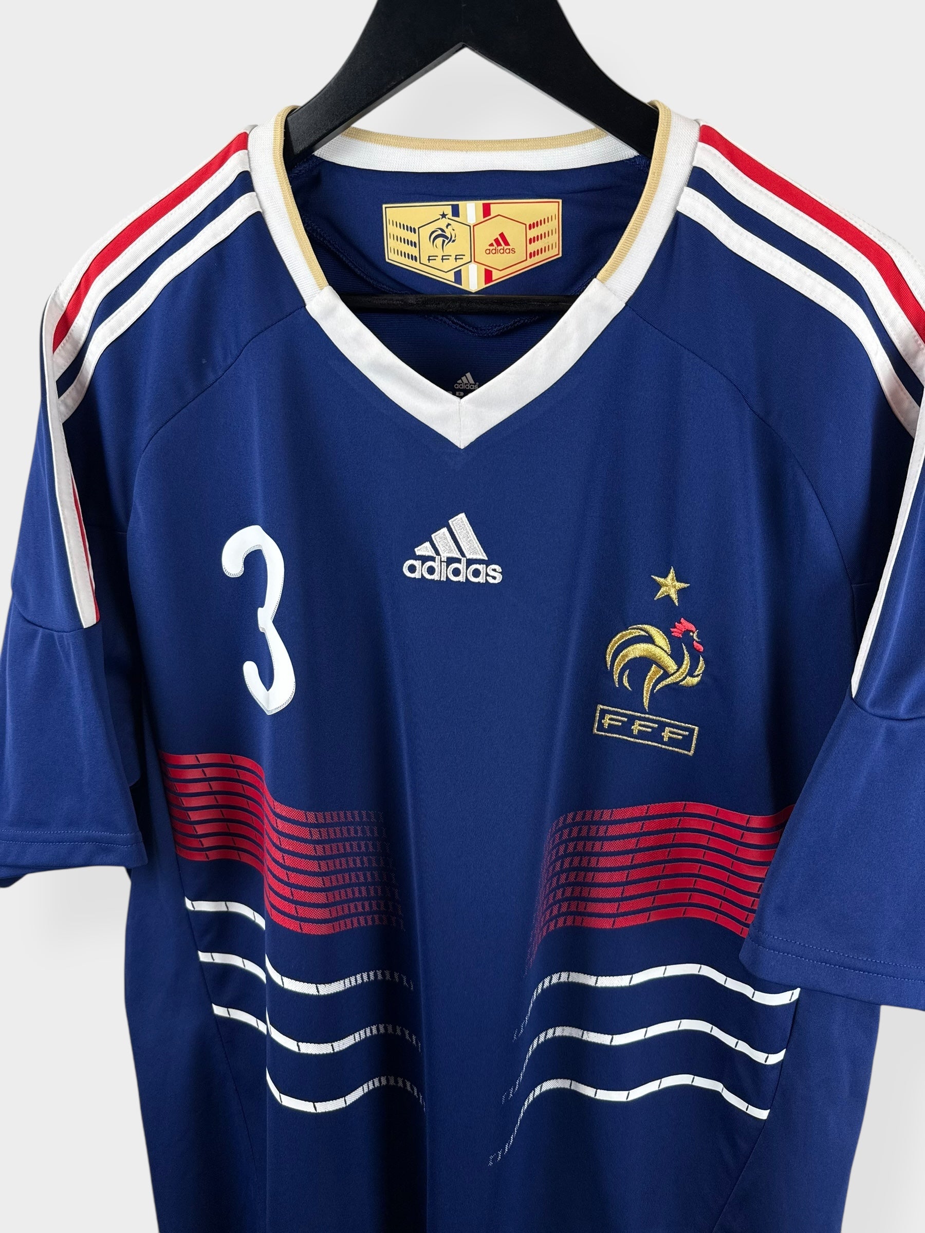 2009-10 FRANCE HOME SHIRT ABIDAL #3 XL