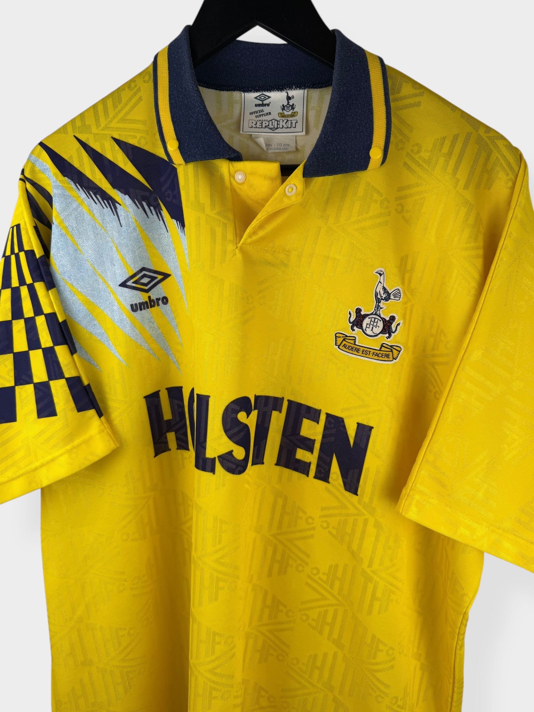 1991-95 TOTTENHAM HOTSPUR AWAY SHIRT XL