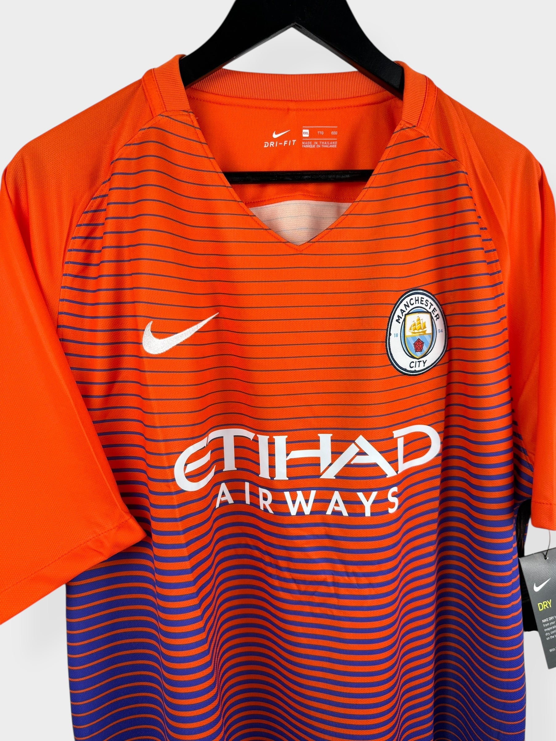 2016-17 MANCHESTER CITY DRITTES TRIKOT XXL