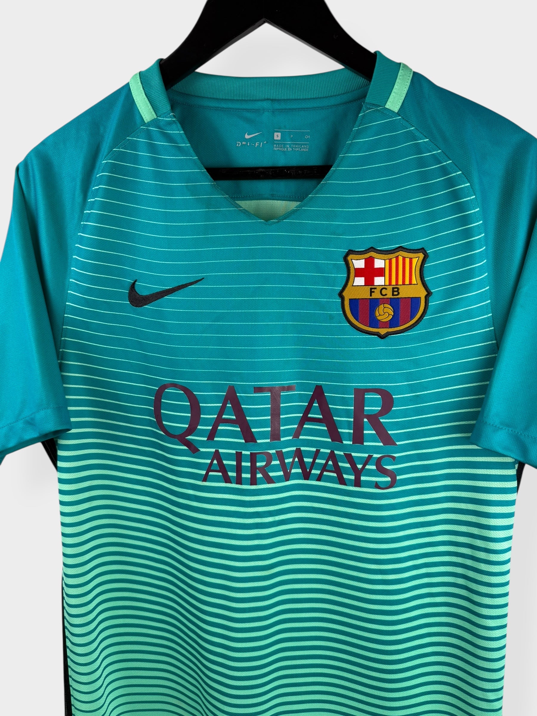 2016-17 BARCELONA DERDE SHIRT MESSI #10 S