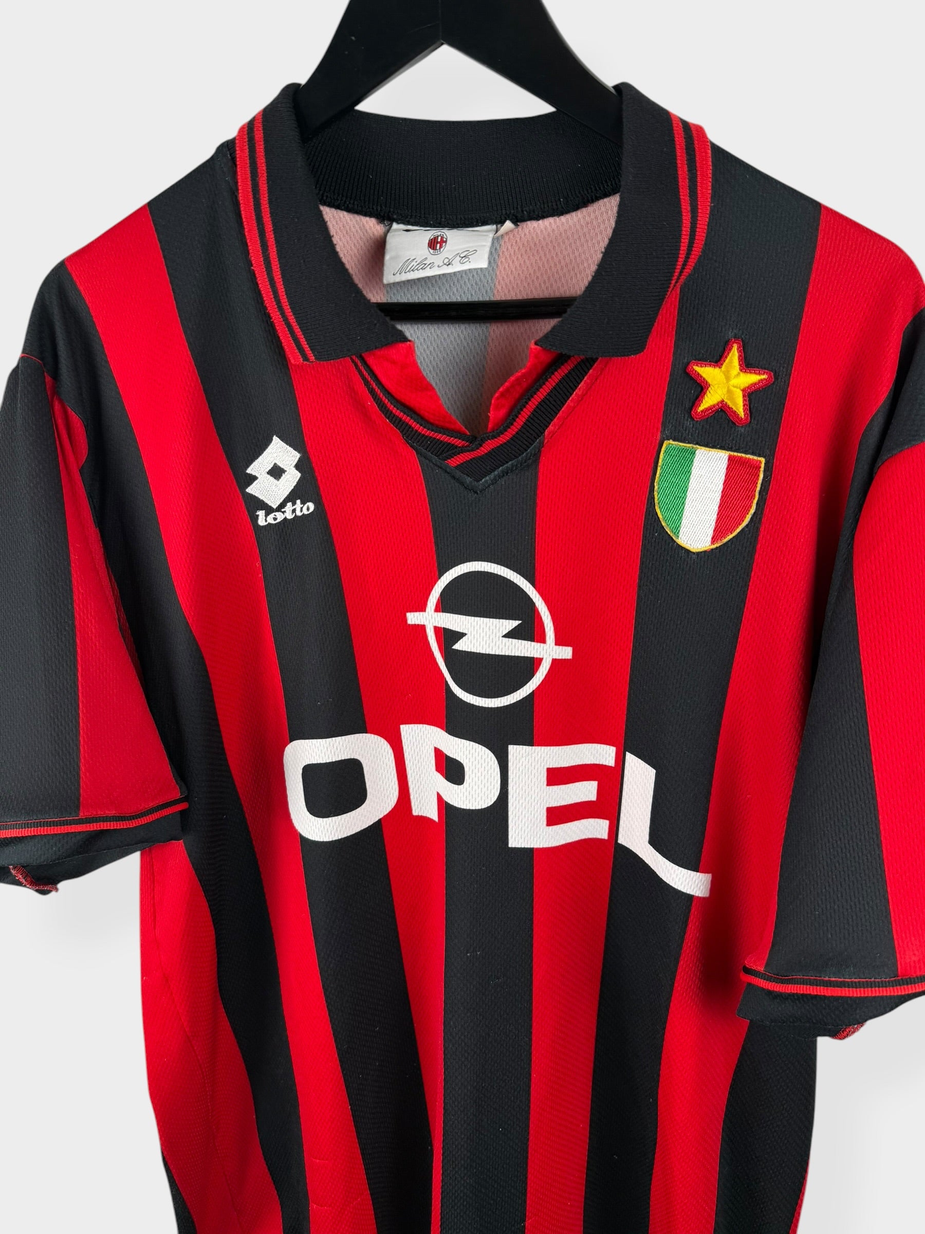 1996-97 AC MILAN THUISSHIRT L