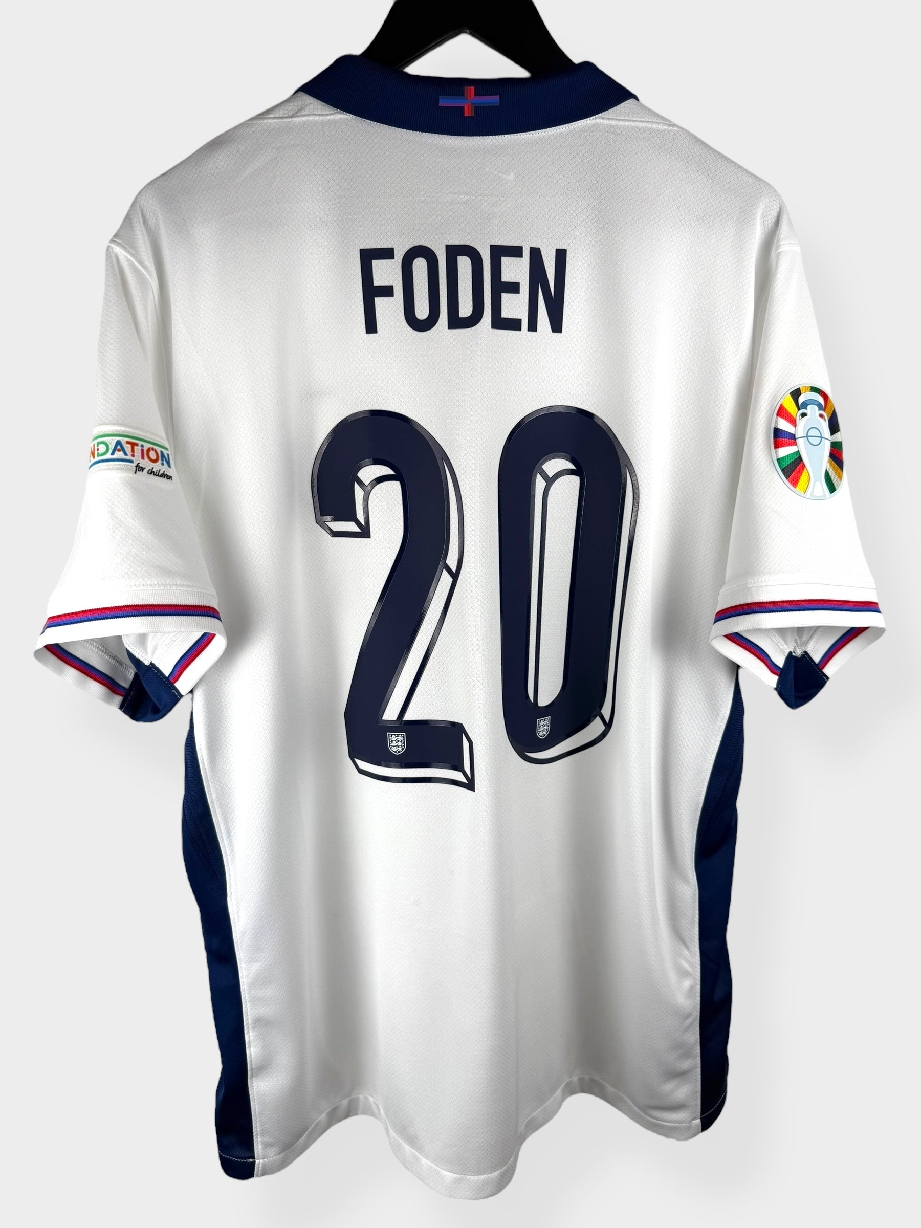2024-25 ENGLAND HOME SHIRT FODEN #20 XL