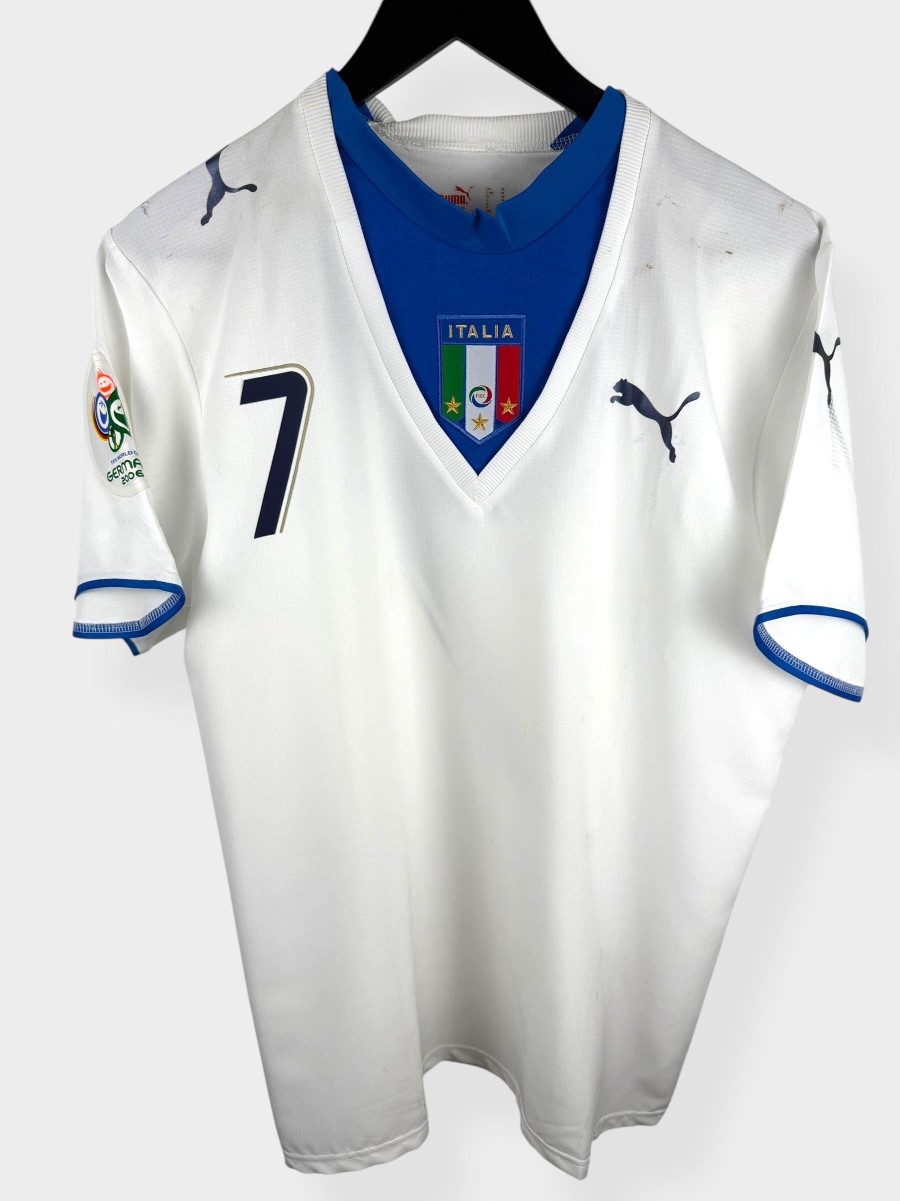 2006-07 ITALY AWAY SHIRT DEL PIERO #7 M