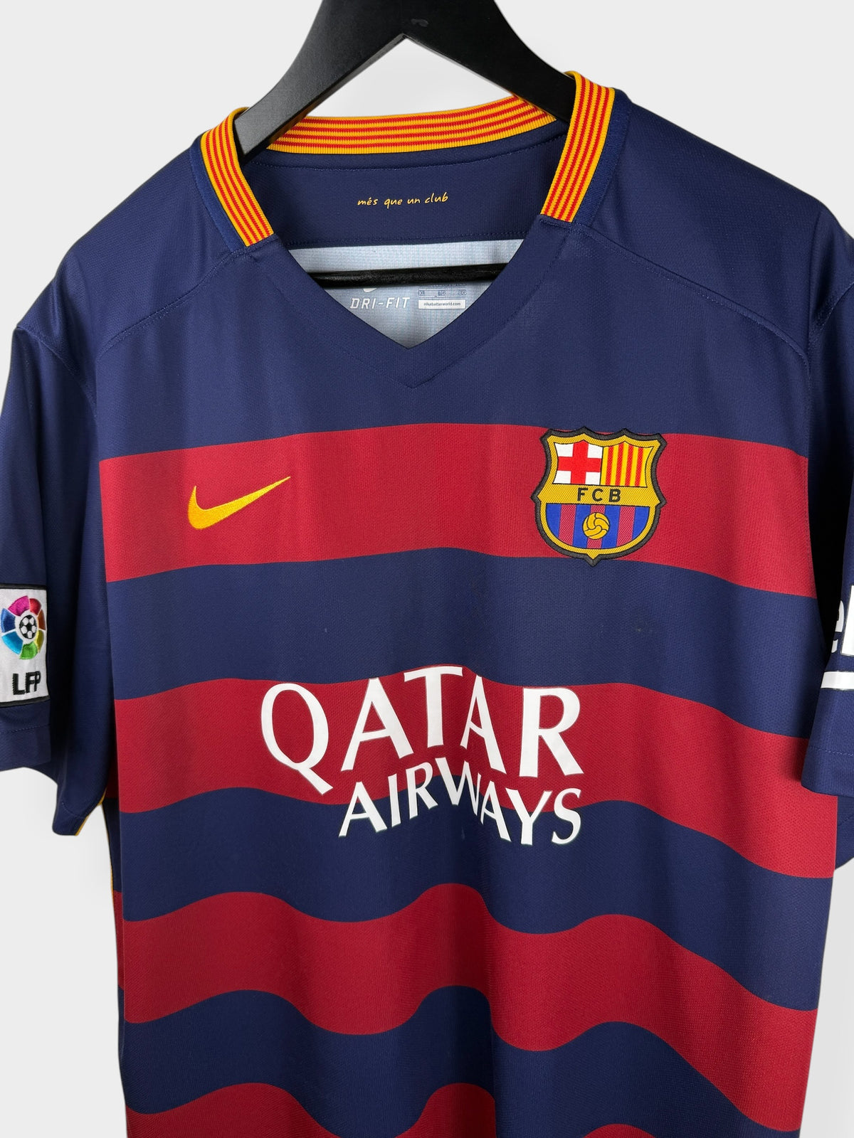 MAILLOT DOMICILE BARCELONA 2015-16 SUAREZ #9 XL