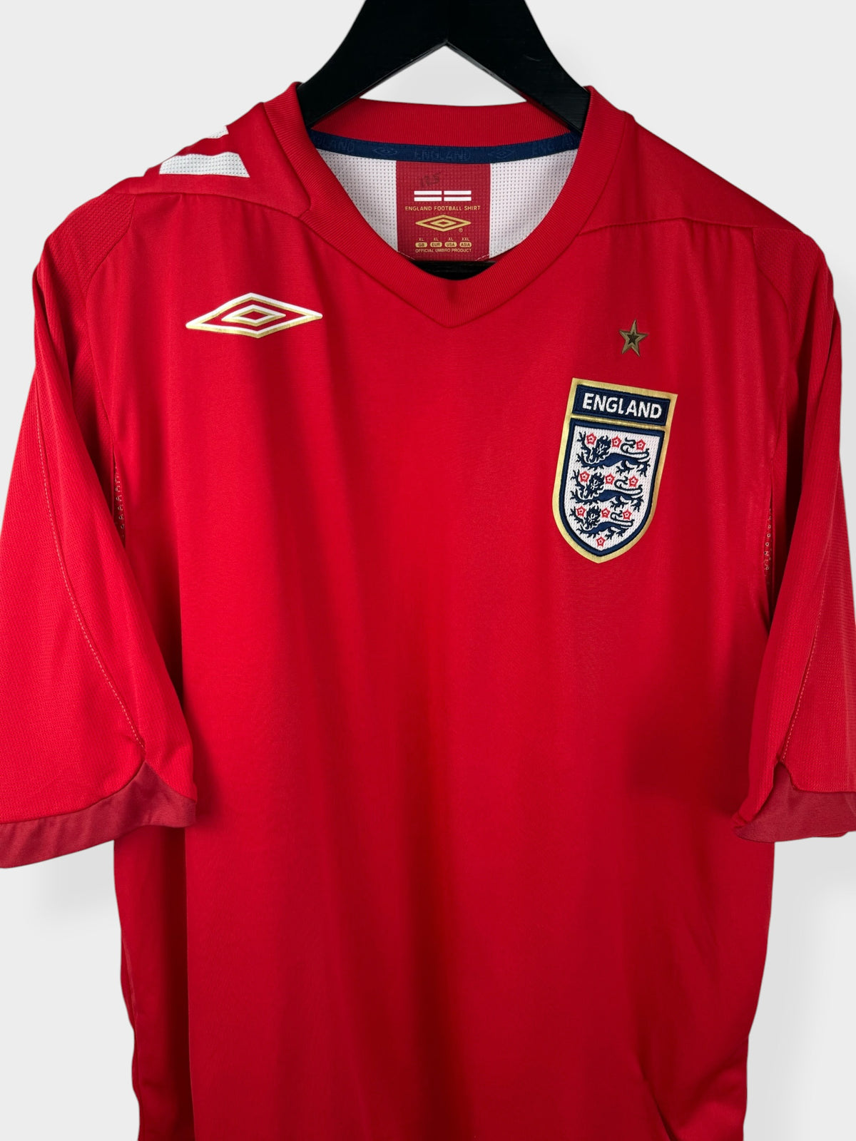 2006-08 ENGLAND AUSWÄRTSTRIKOT XL