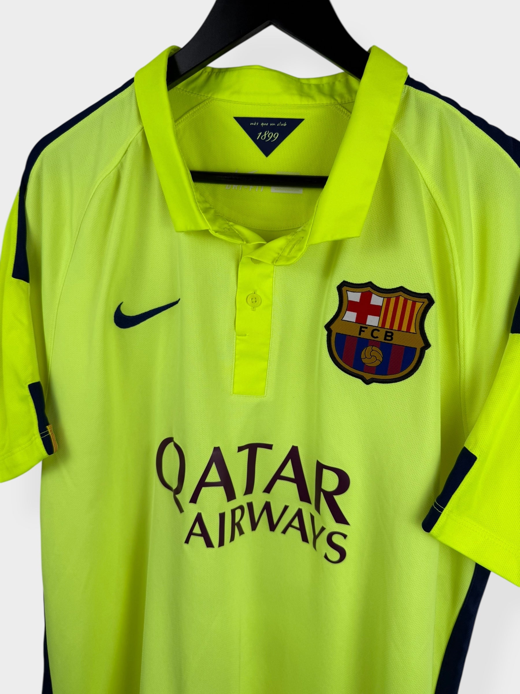 2014-15 BARCELONA THIRD SHIRT NEYMAR JR #11 XL