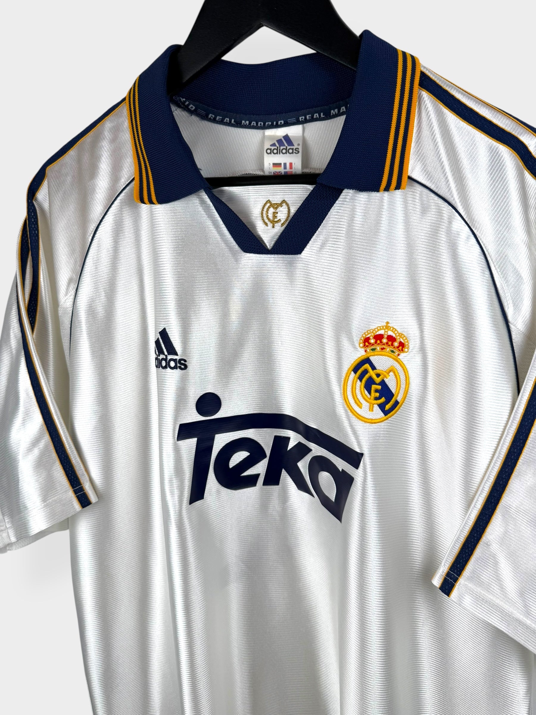 1998-00 REAL MADRID HOME SHIRT SEEDORF #10 L