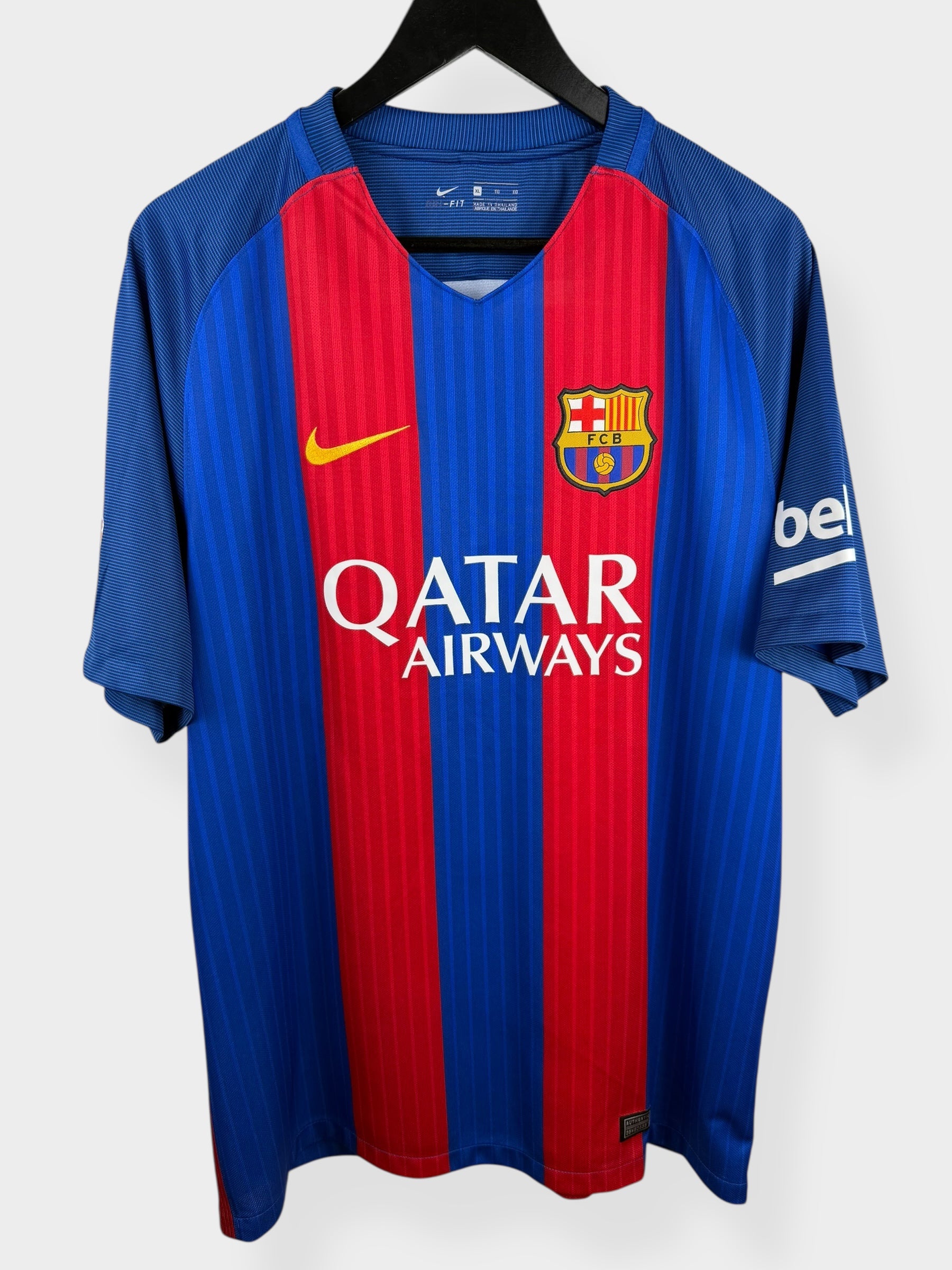2016-17 BARCELONA HOME SHIRT NEYMAR JR #11 XL