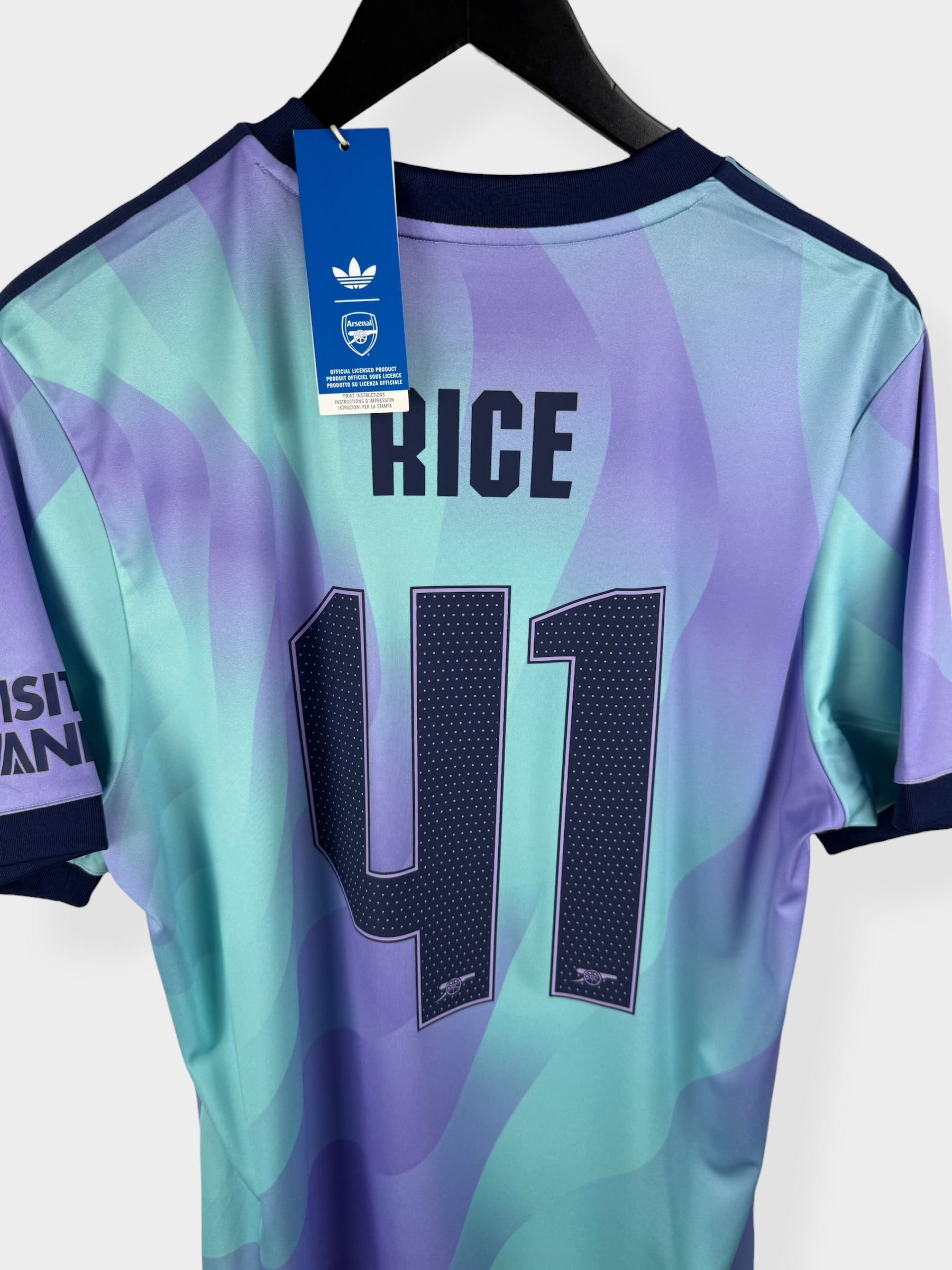 2024-25 ARSENAL DRITTES TRIKOT RICE #41 L