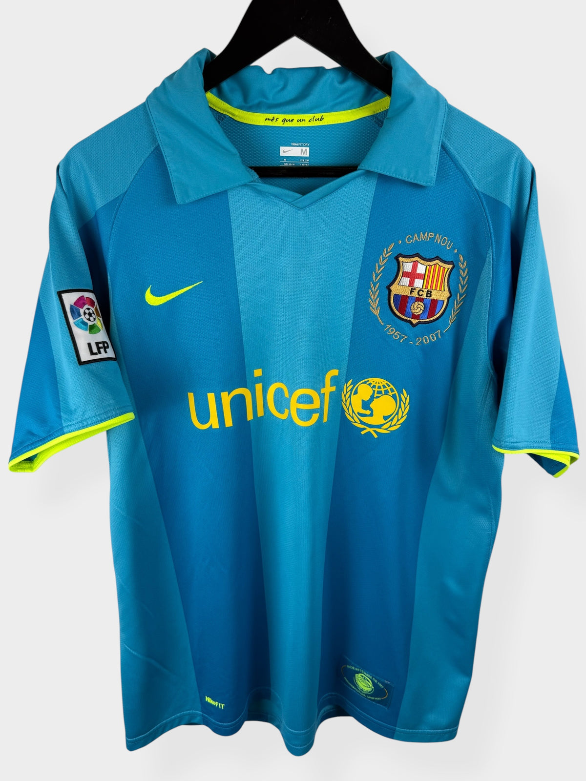 2007-08 BARCELONA AWAY SHIRT RONALDINHO #10 M