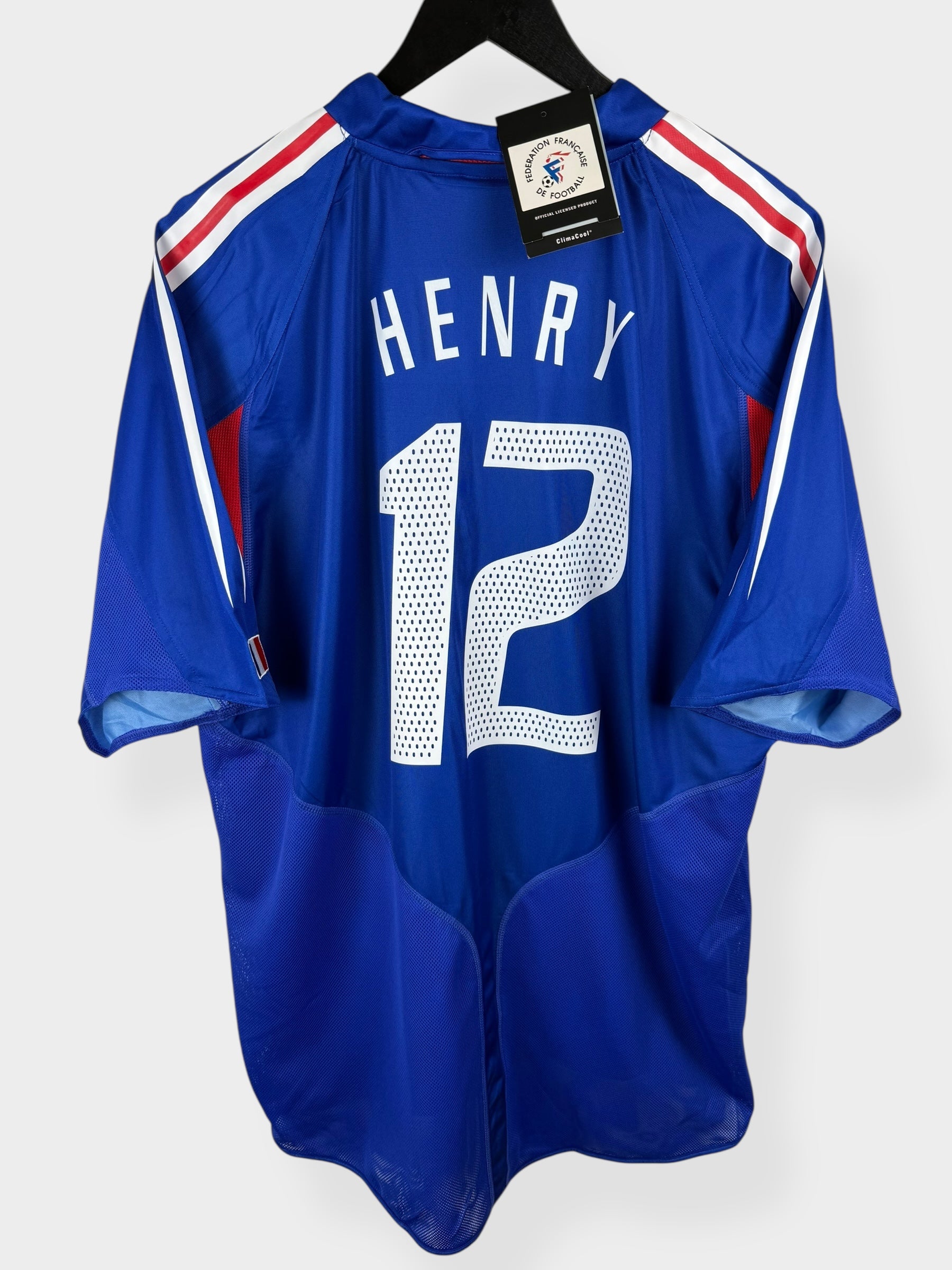 2004-06 FRANKREICH HEIMTRIKOT HENRY #12 XL