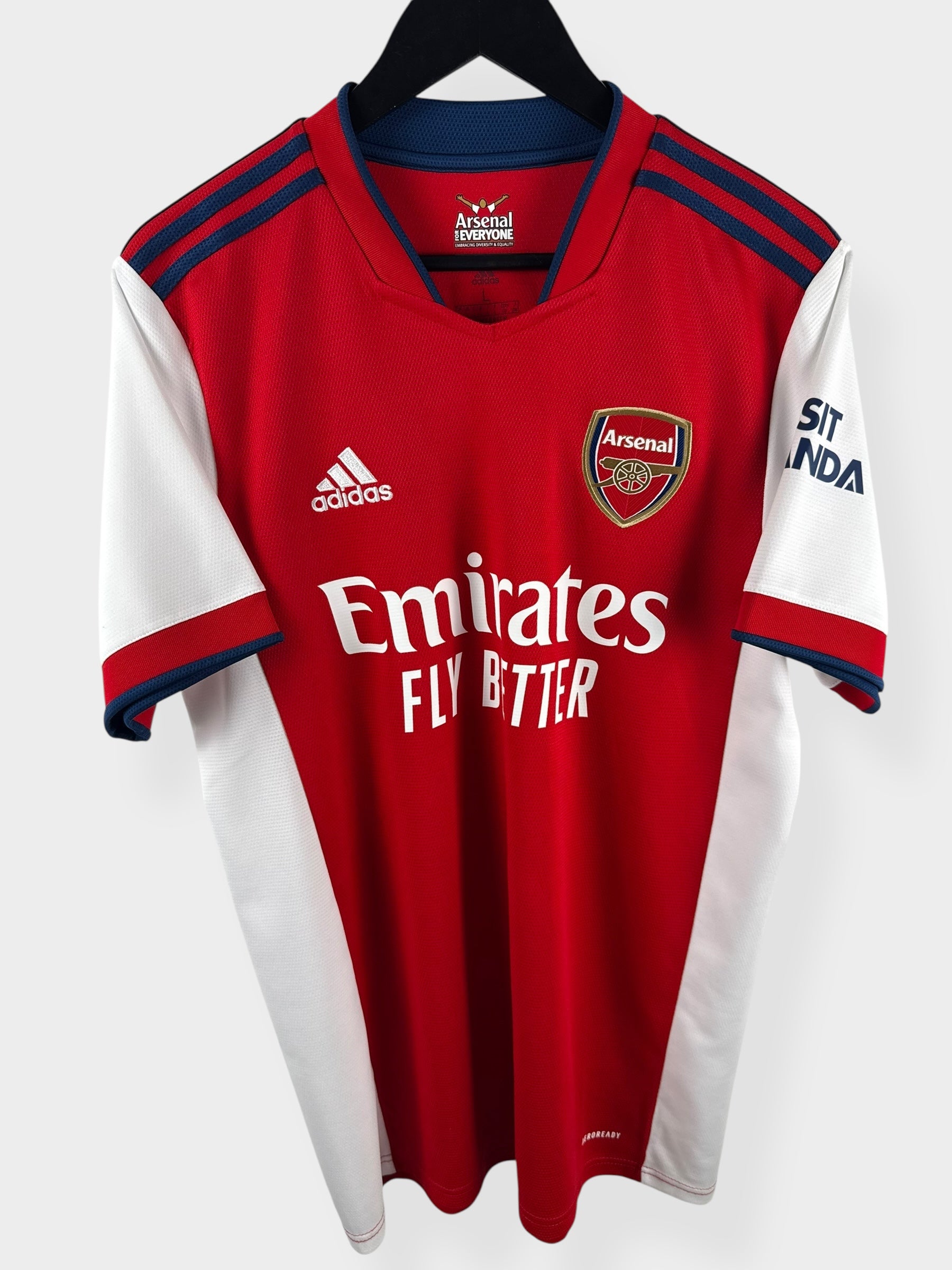 2021-22 ARSENAL HOME SHIRT SAKA #7 L