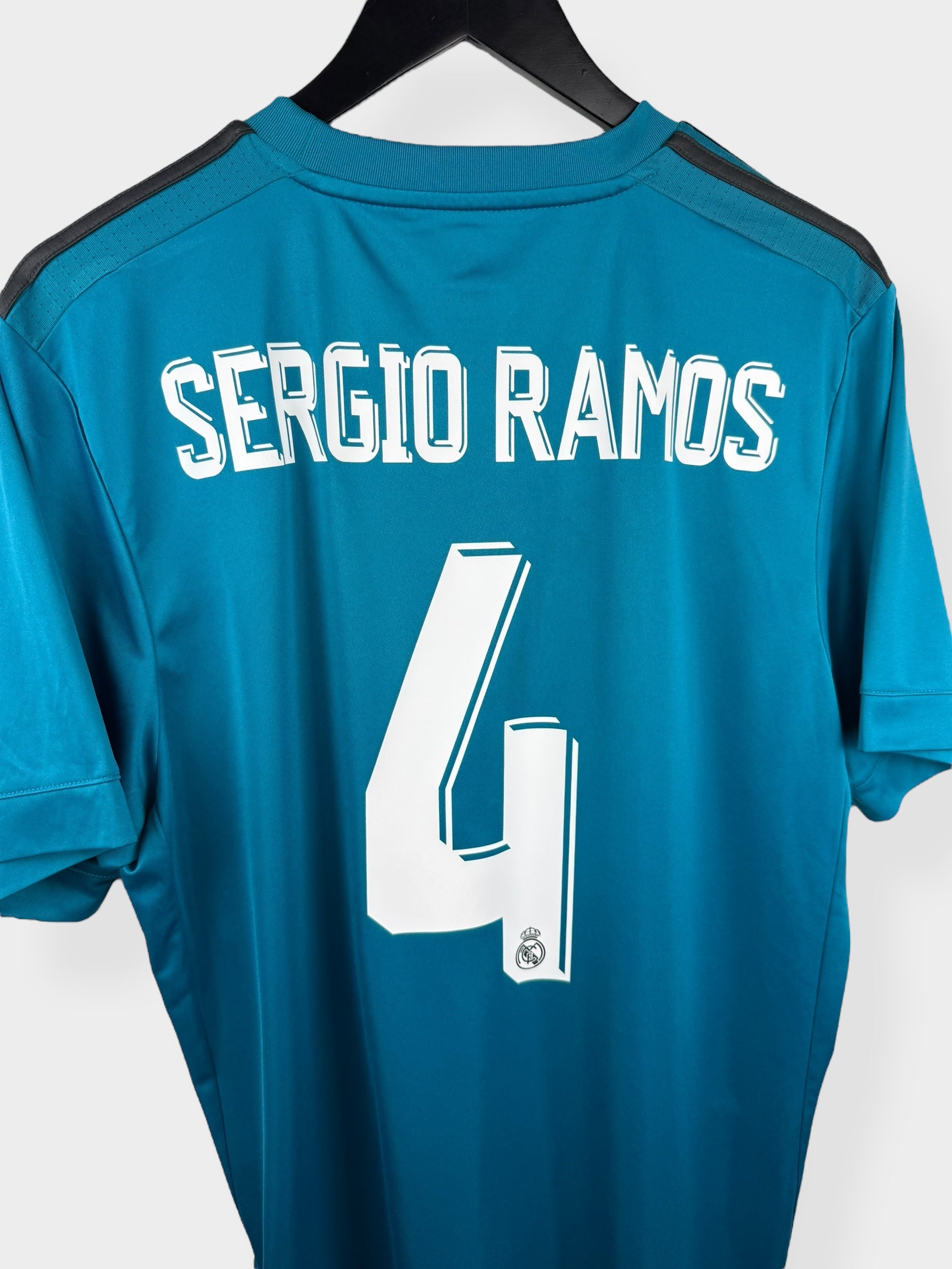 2017-18 REAL MADRID THIRD SHIRT SERGIO RAMOS #4 L