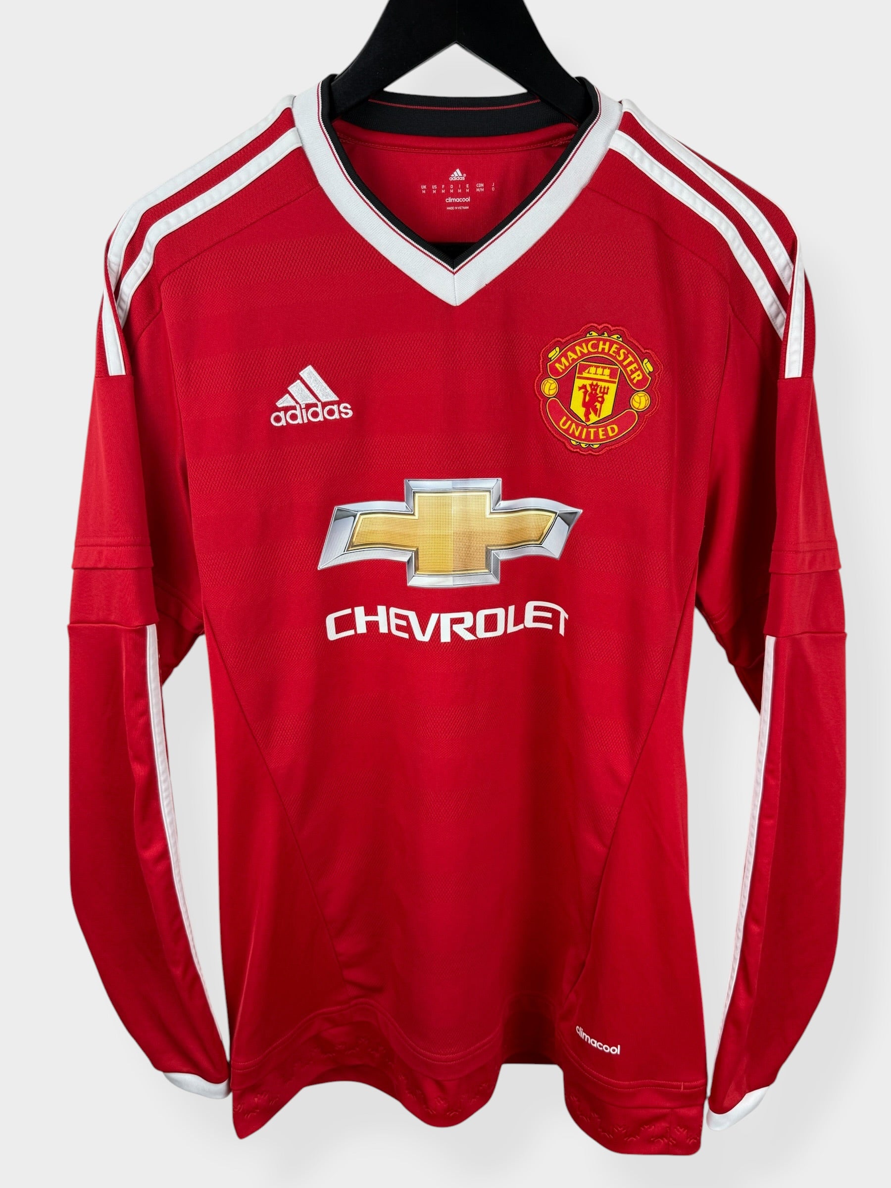 2015-16 MANCHESTER UNITED HOME SHIRT LS ROONEY #10 M