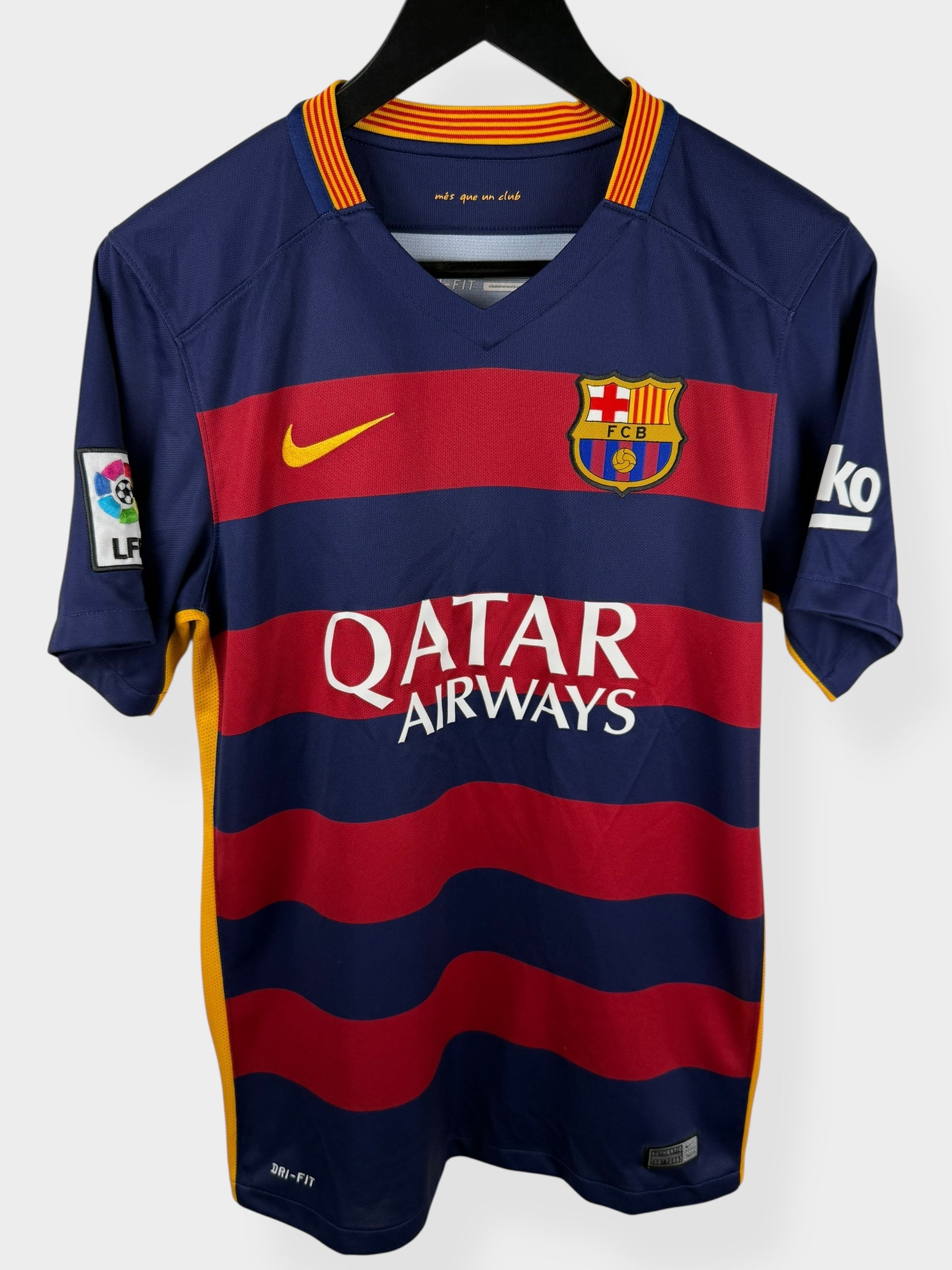 2015-16 BARCELONA HOME SHIRT MESSI #10 S - Authentic Football Club