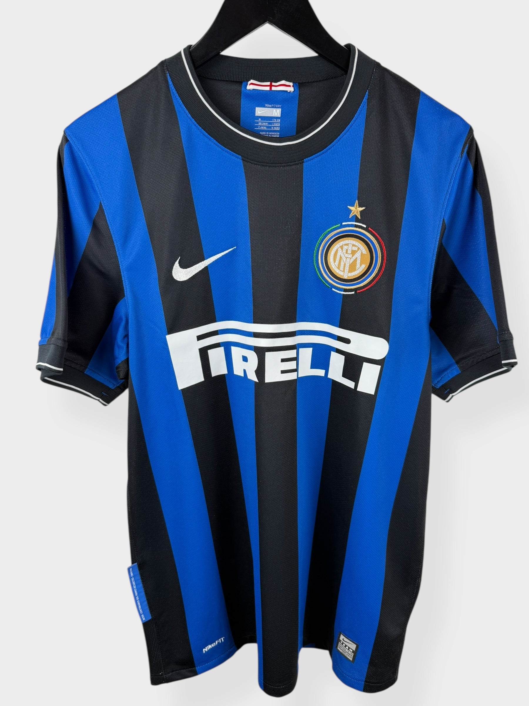 2009-10 INTER MILAN HOME SHIRT ETO'O #9 M - Authentic Football Club