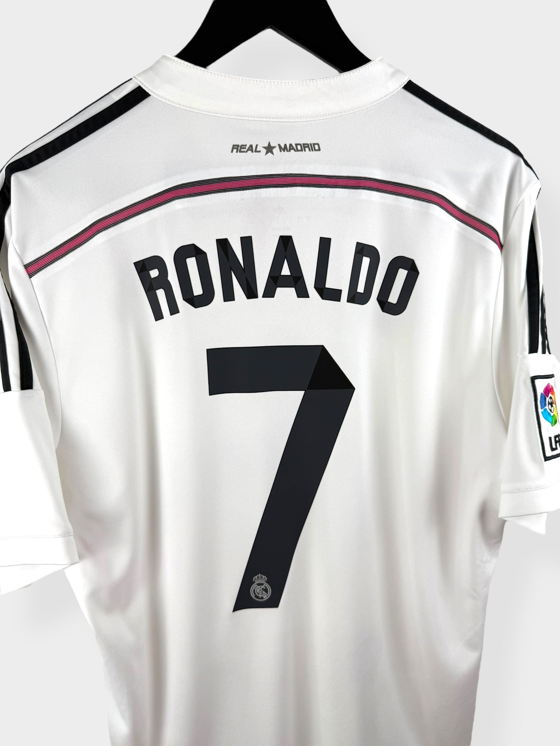 2014-15 REAL MADRID HOME SHIRT RONALDO #7 L