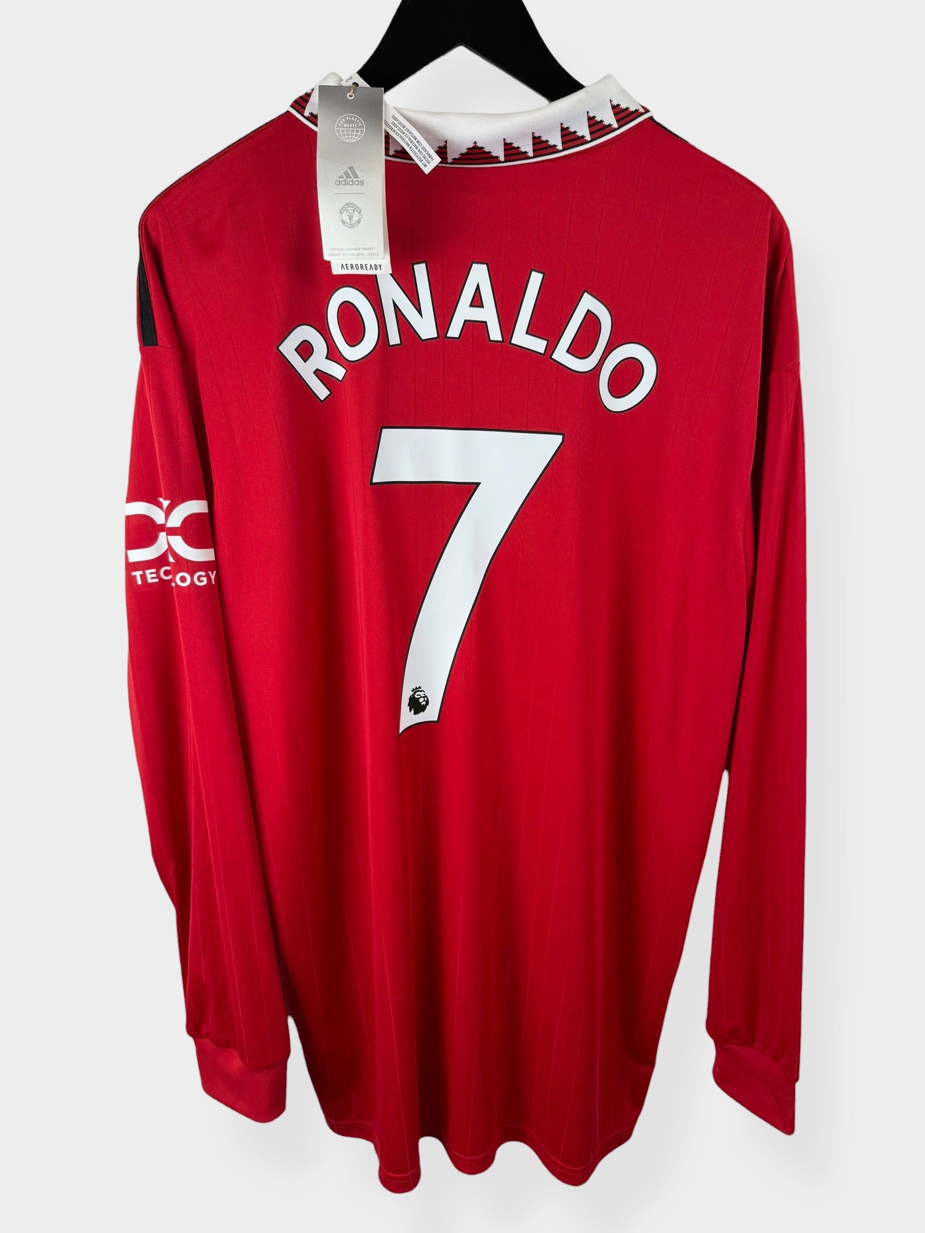 2022-23 MANCHESTER UNITED HOME SHIRT LS RONALDO #7 XL