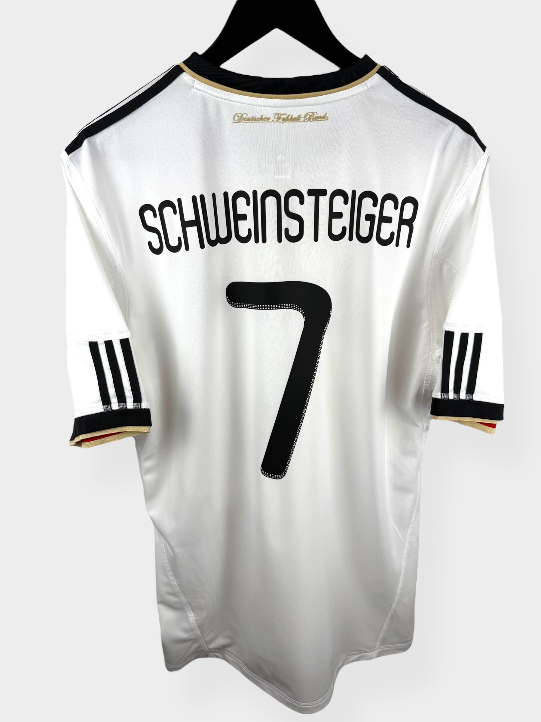 2010-11 GERMANY HOME SHIRT SCHWEINSTEIGER #7 L - Authentic Football Club