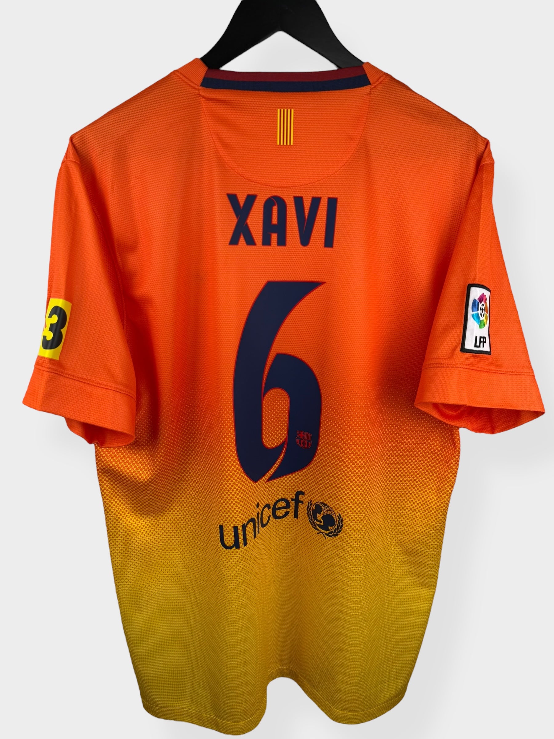 2012-13 BARCELONA UITSHIRT XAVI #6 L