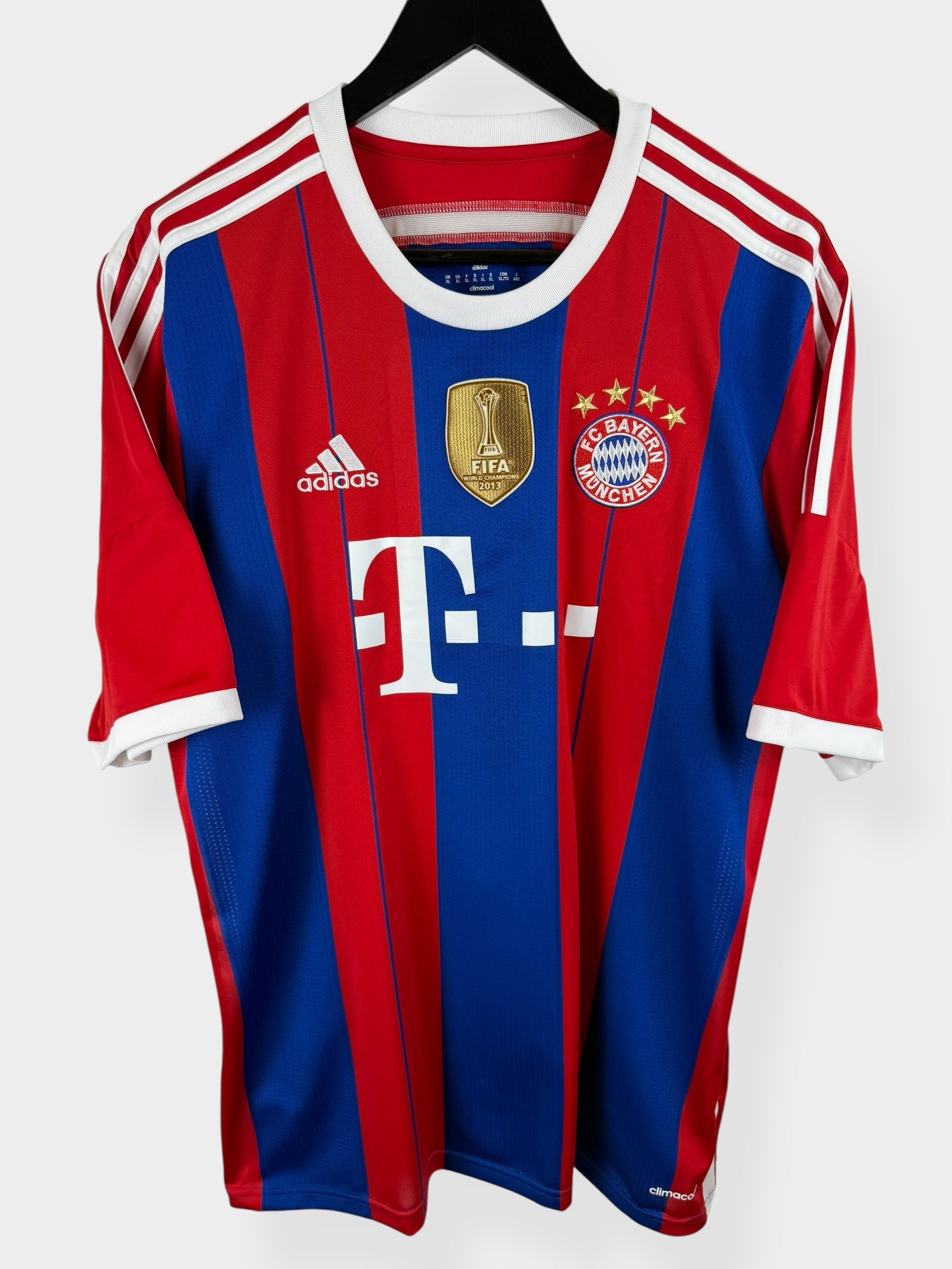 2014-15 BAYERN MUNICH HOME SHIRT ROBBEN #10 XL
