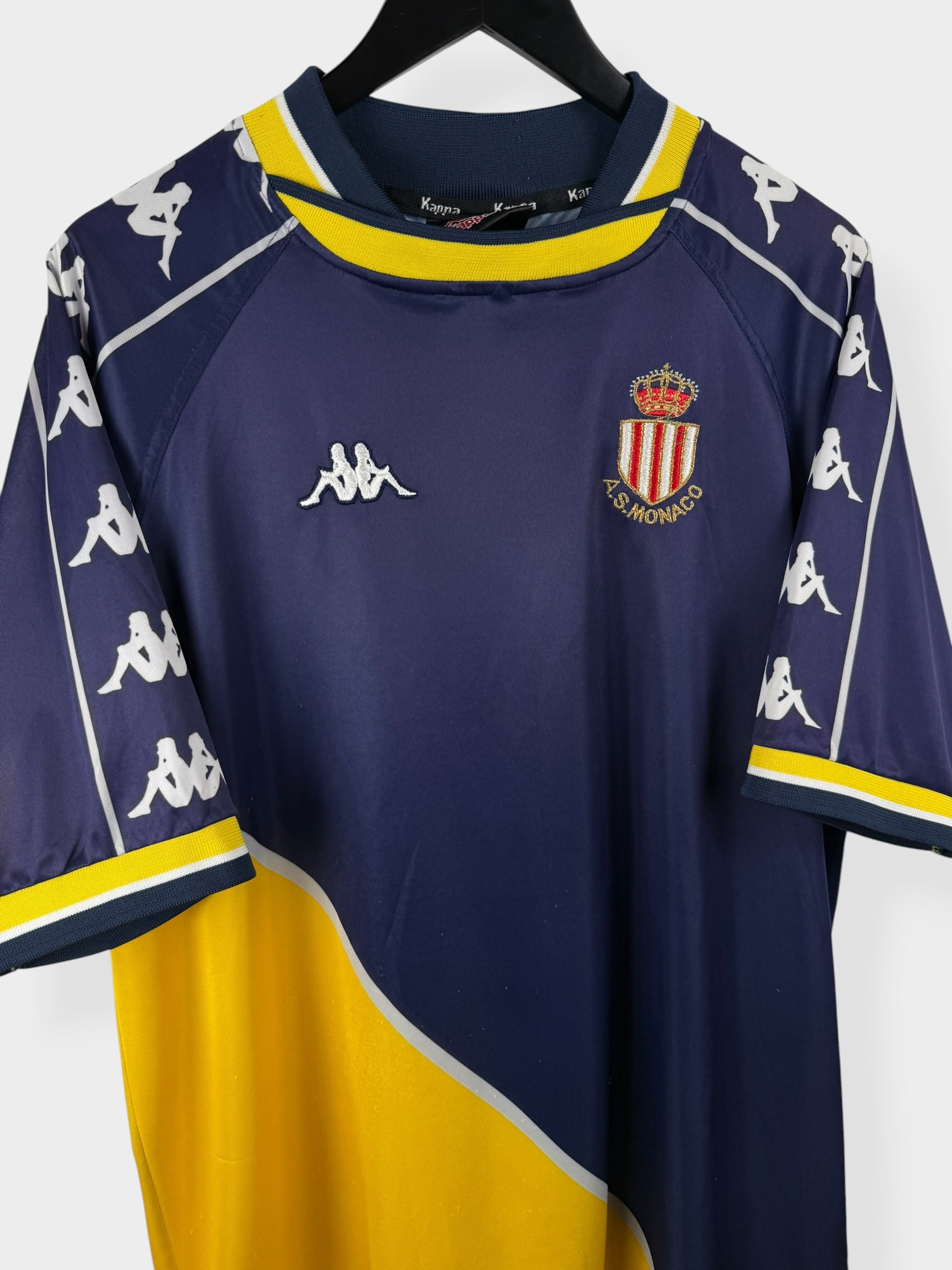 1999-00 AS MONACO AWAY SHIRT XL