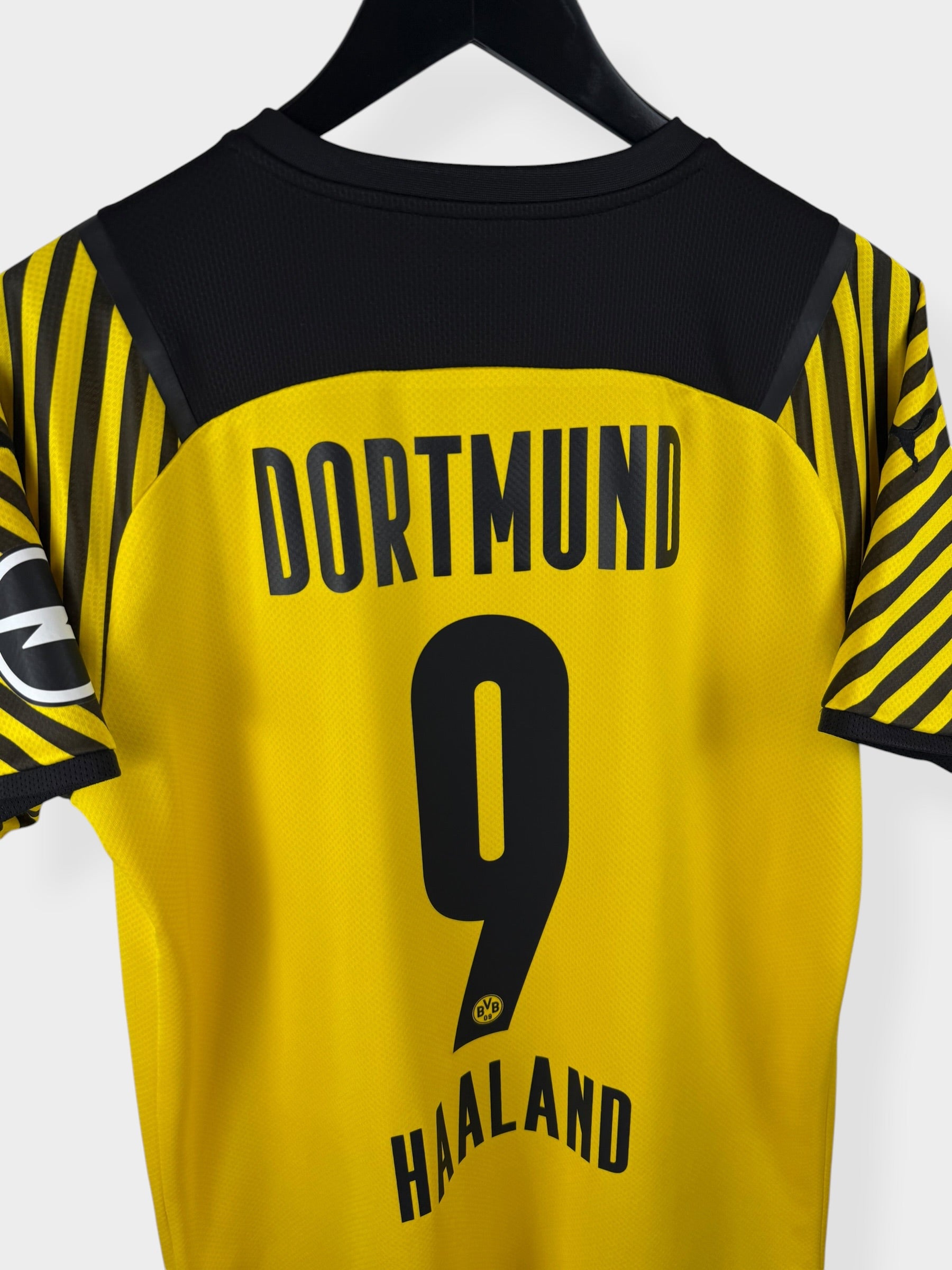 2021-22 BORUSSIA DORTMUND HOME SHIRT HAALAND #9 M