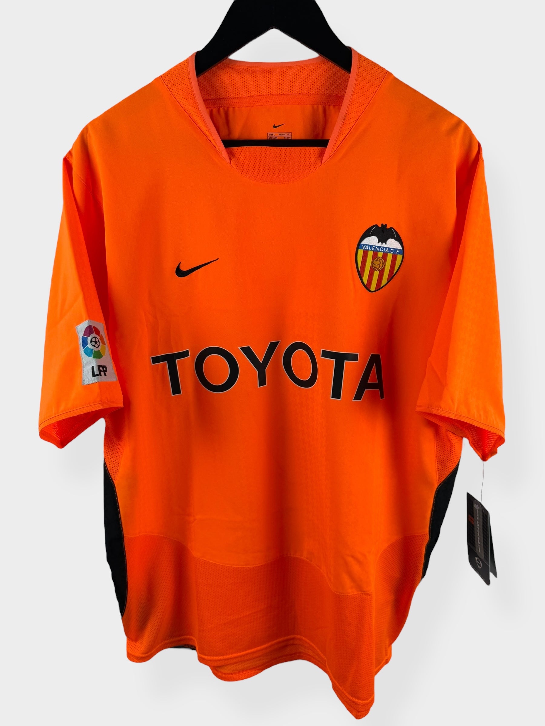 2003-04 VALENCIA AWAY SHIRT L