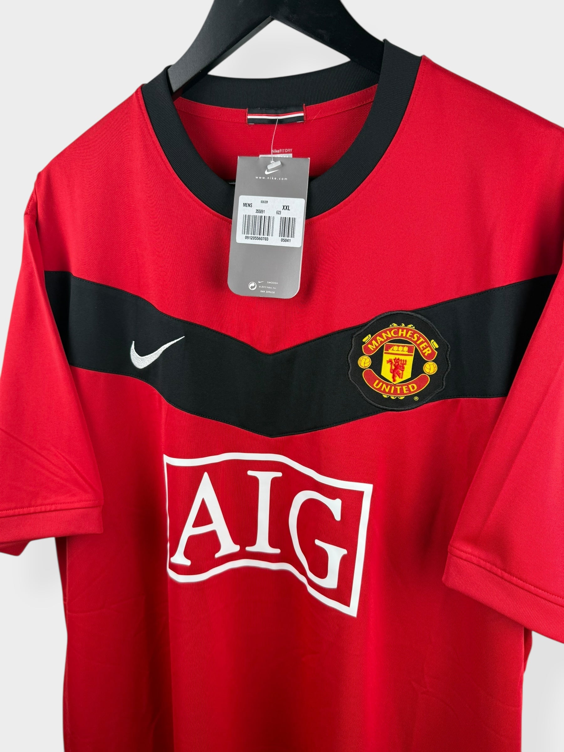 2009-10 MANCHESTER UNITED THUISSHIRT BERBATOV #9 XXL