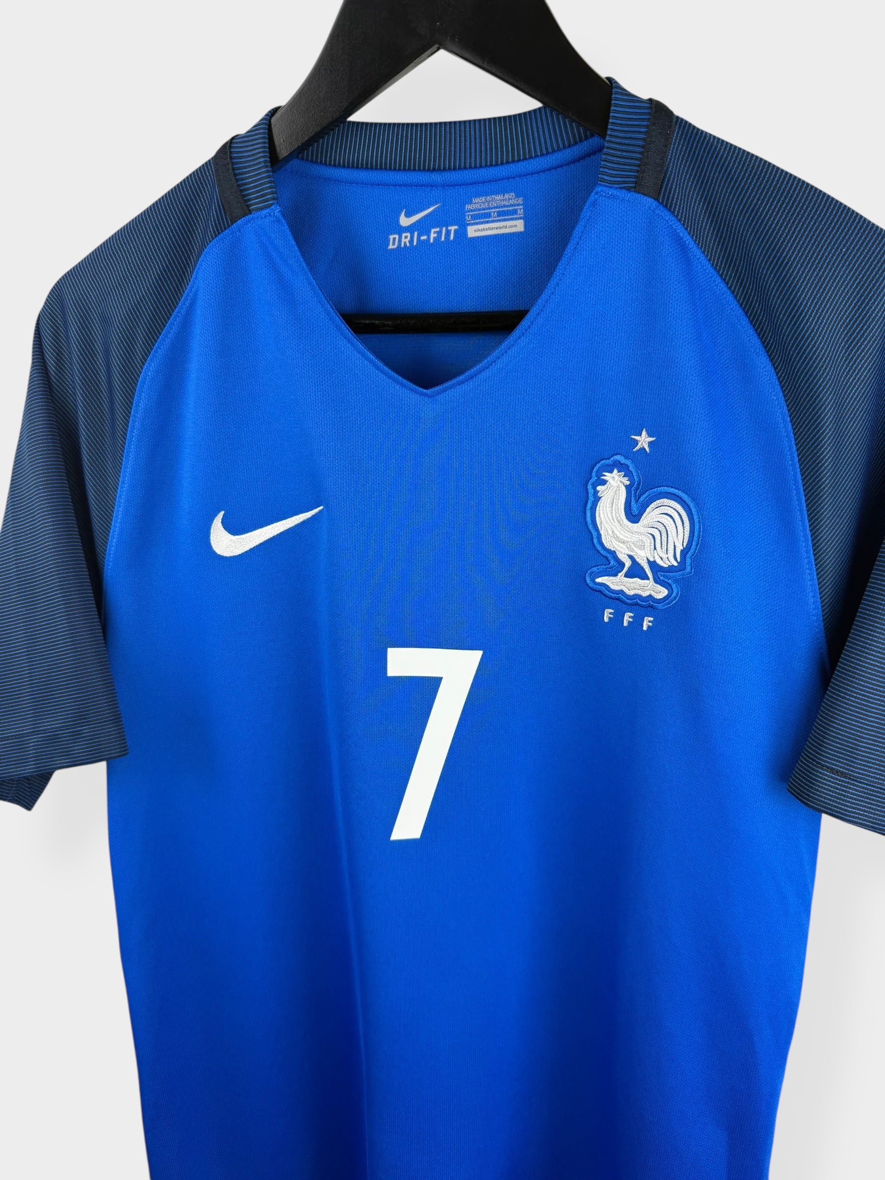 2016-17 FRANCE HOME SHIRT GRIEZMANN #7 M - Authentic Football Club