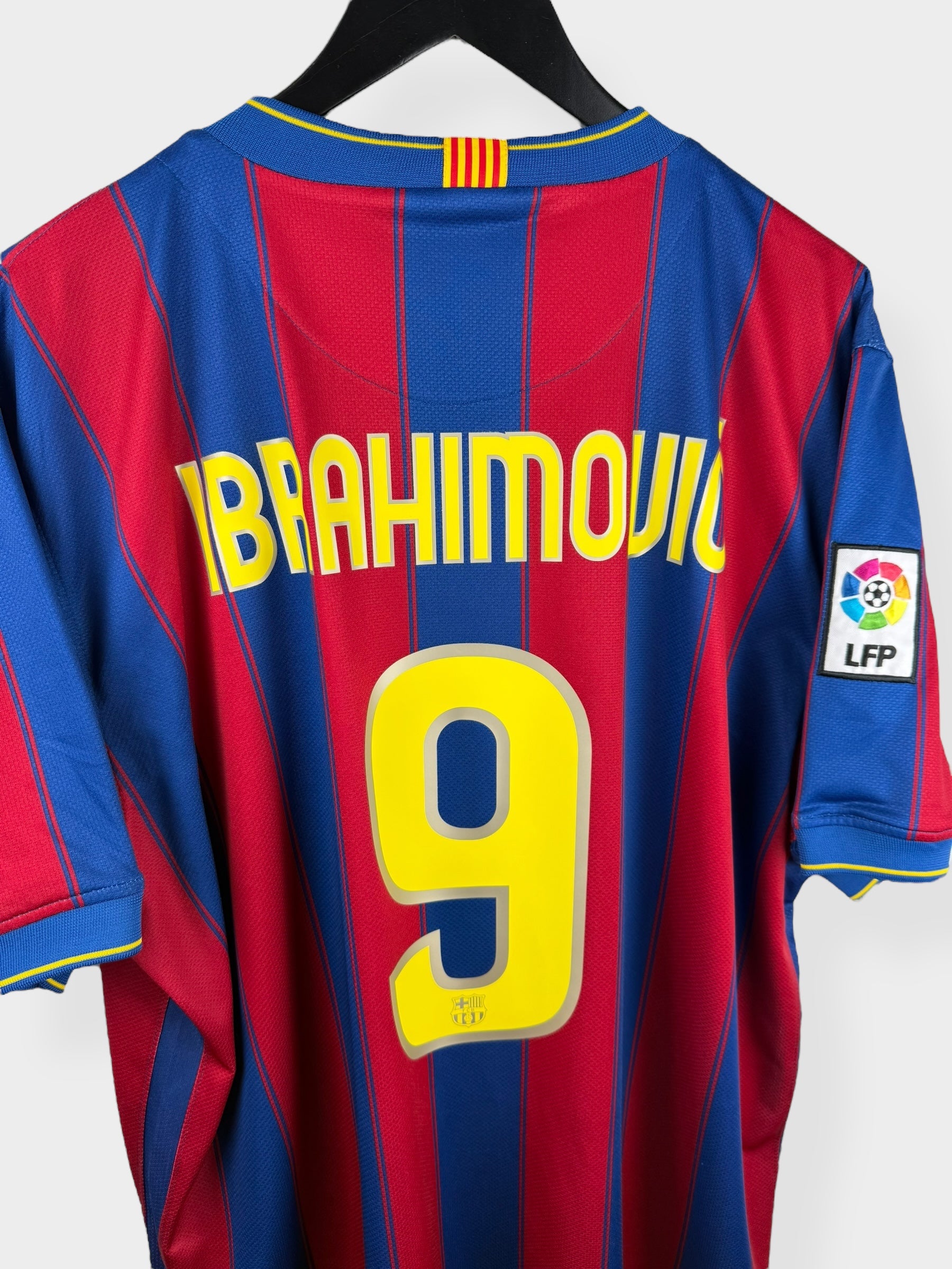 2009-10 BARCELONA HEIMTRIKOT IBRAHIMOVIC #9 XXL