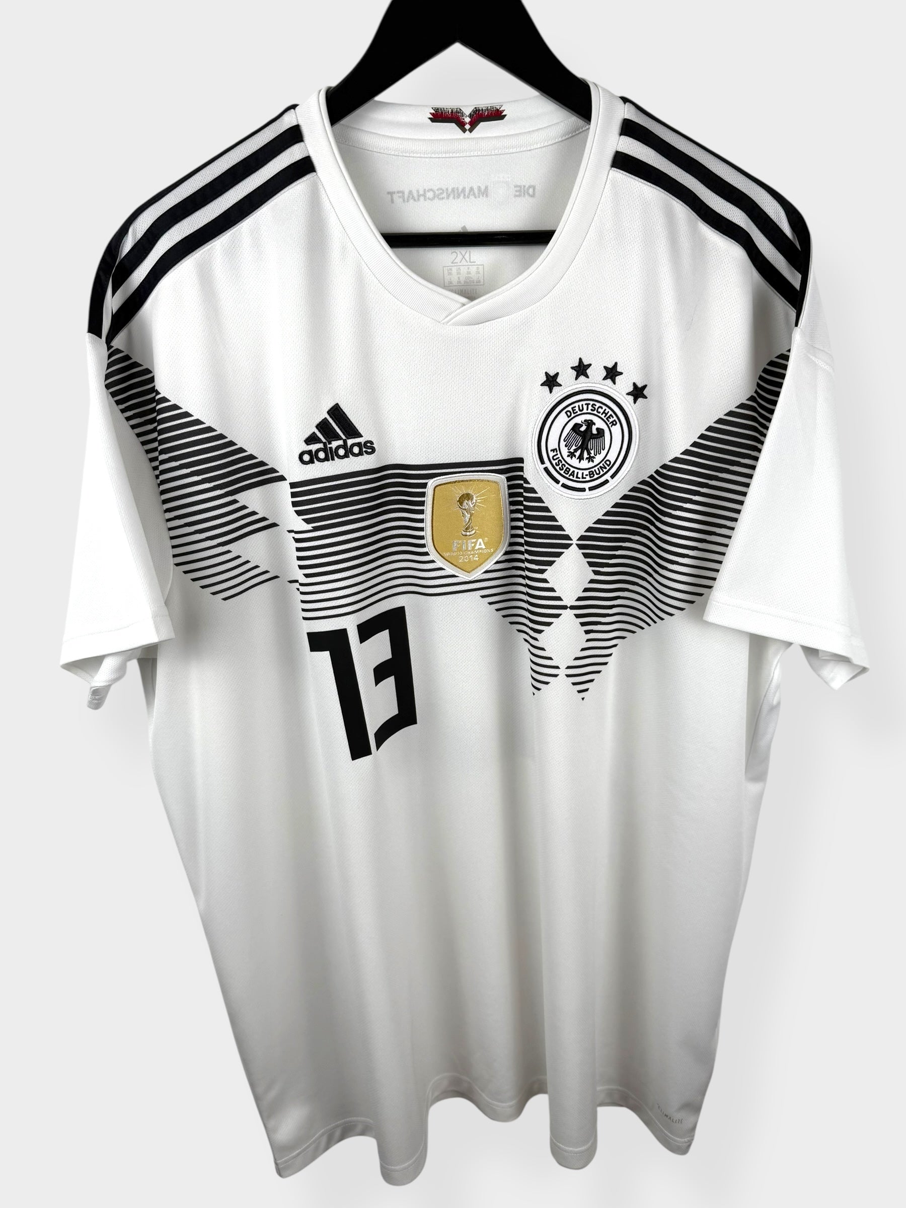 2018-19 GERMANY HOME SHIRT MULLER #13 XXL - Authentic Football Club