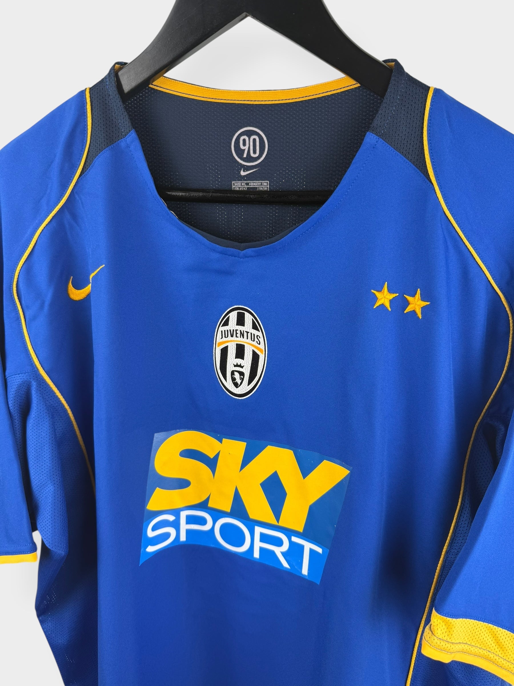 2004-05 JUVENTUS THIRD SHIRT NEDVED #11 XL - Authentic Football Club