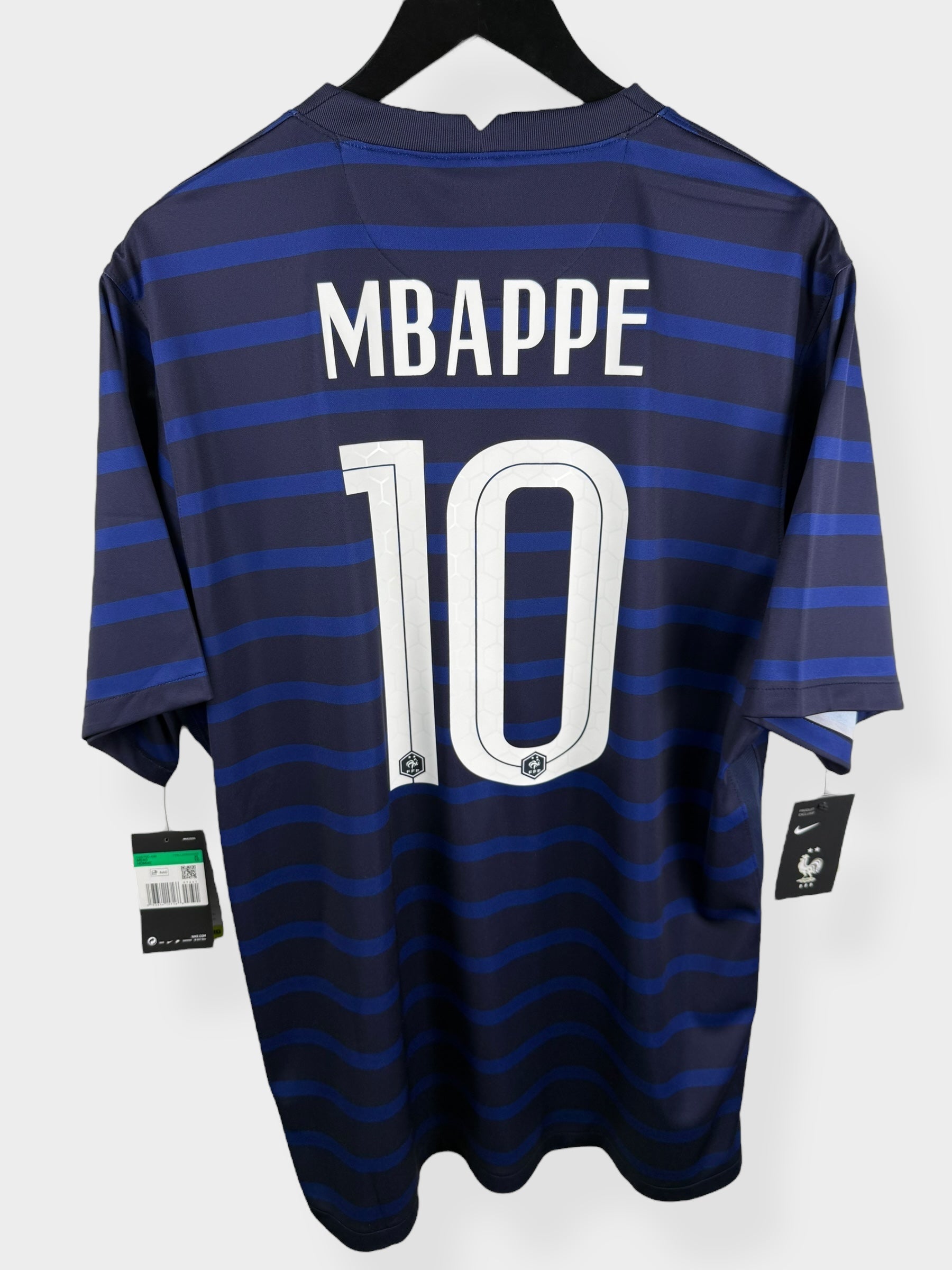 2020-21 FRANCE HOME SHIRT MBAPPE #10 XL - Authentic Football Club