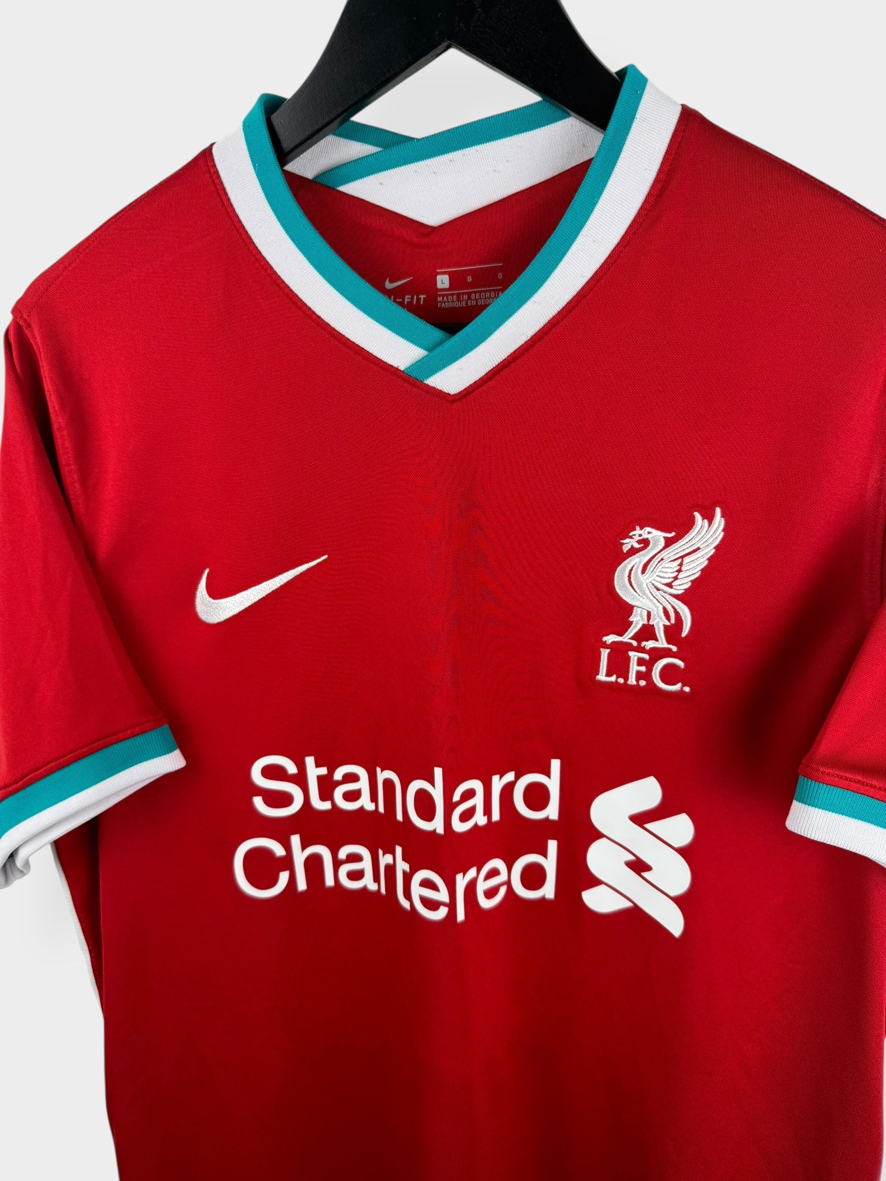 2020-21 LIVERPOOL HOME SHIRT FIRMINO #9 L - Authentic Football Club