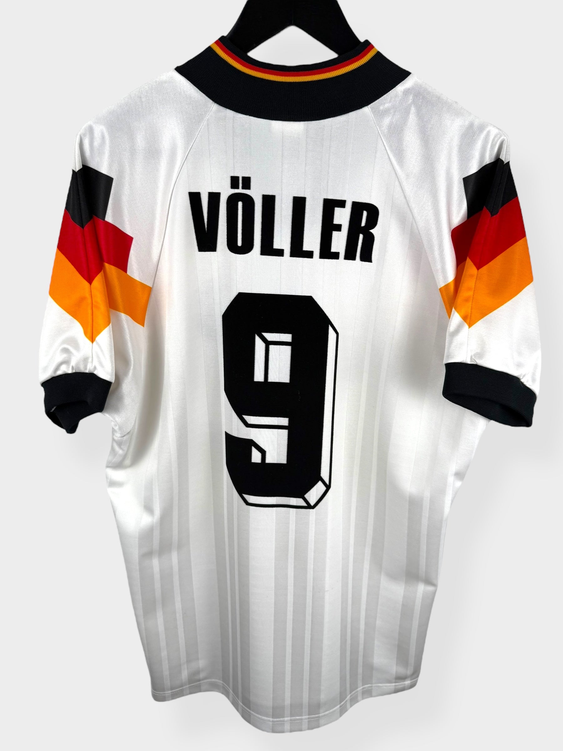 1992-94 GERMANY HOME SHIRT VOLLER #9 M - Authentic Football Club