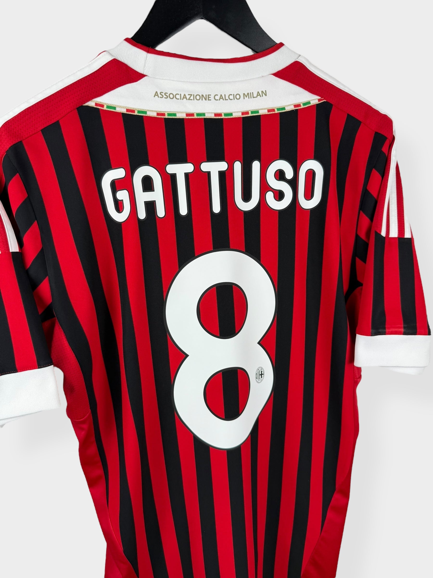 2011-12 AC MILAN HEIMTRIKOT GATTUSO #8 M