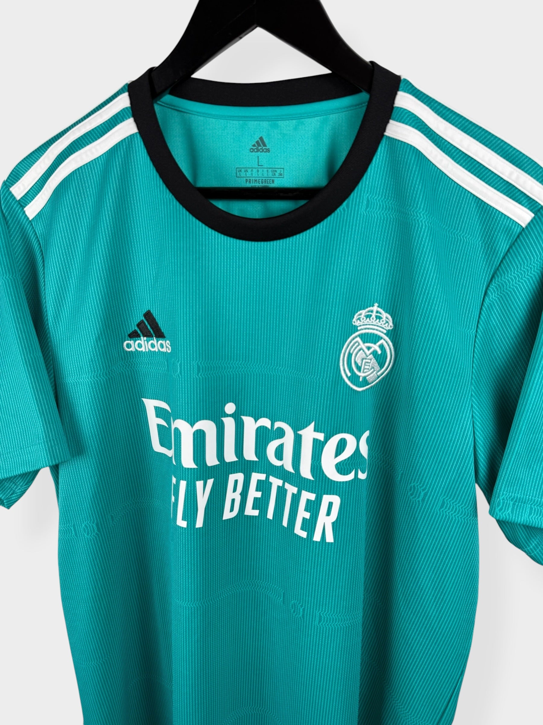 2021-22 REAL MADRID THIRD SHIRT HAZARD #7 L