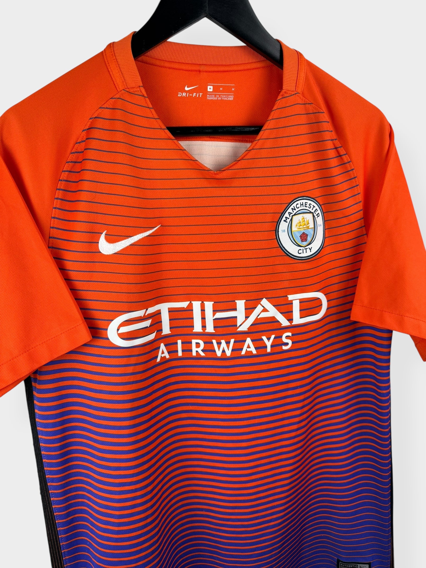2016-17 MANCHESTER CITY THIRD SHIRT M - Authentic Football Club